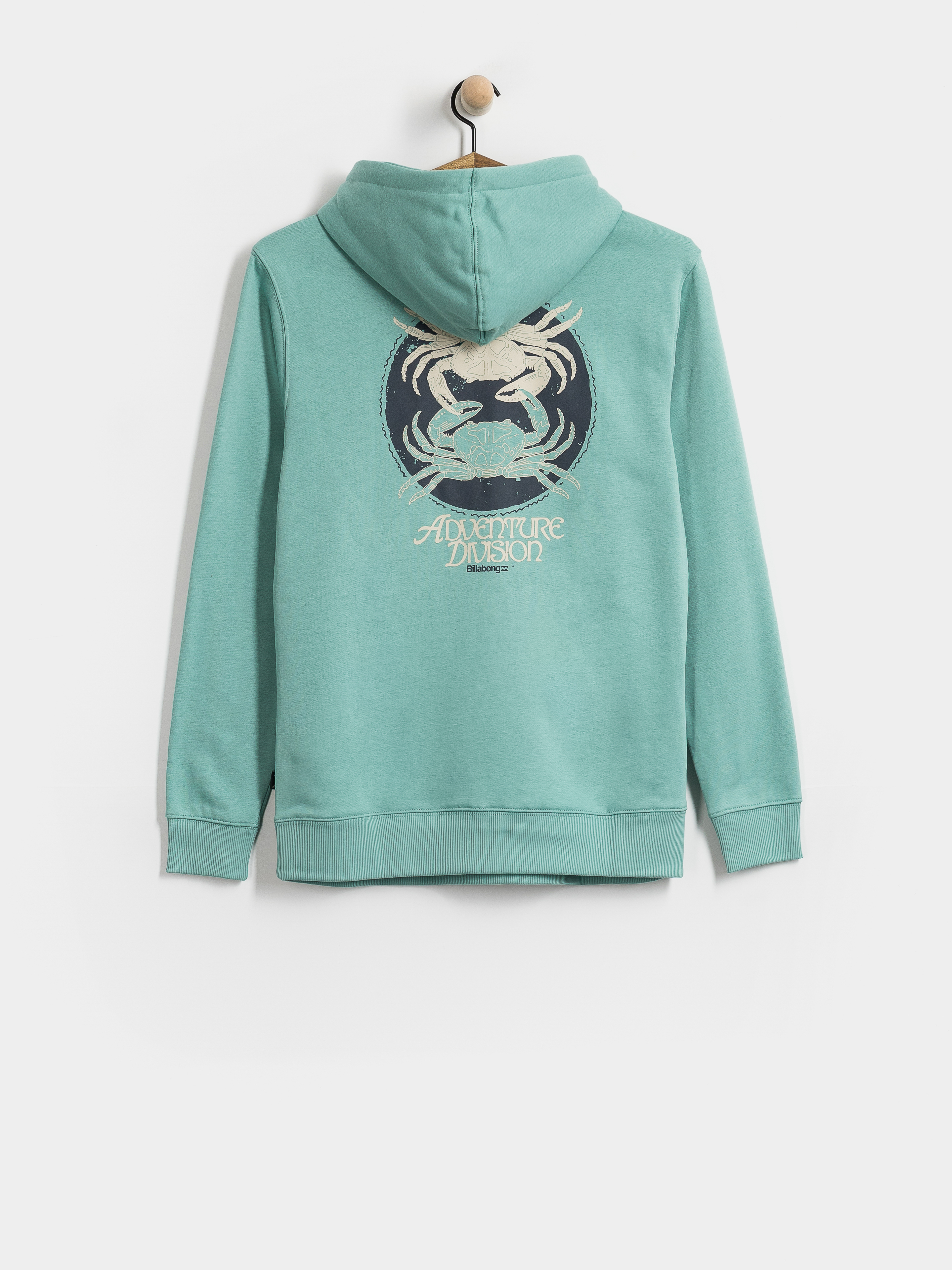 Mikina s kapucí Billabong Compass HD (jade grey)