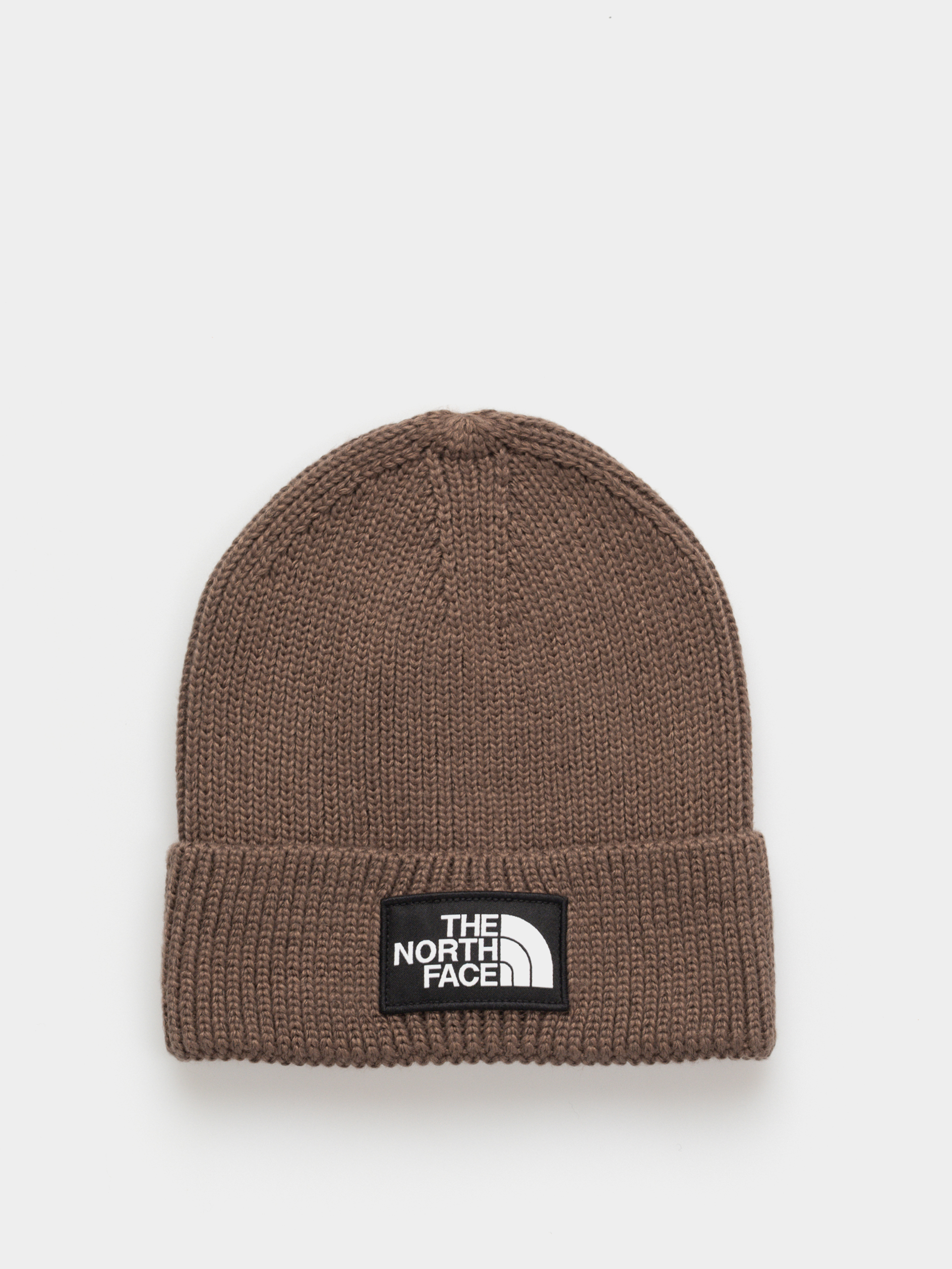 Čepice The North Face Tnf Logo Box Cuffed (smokey brown)