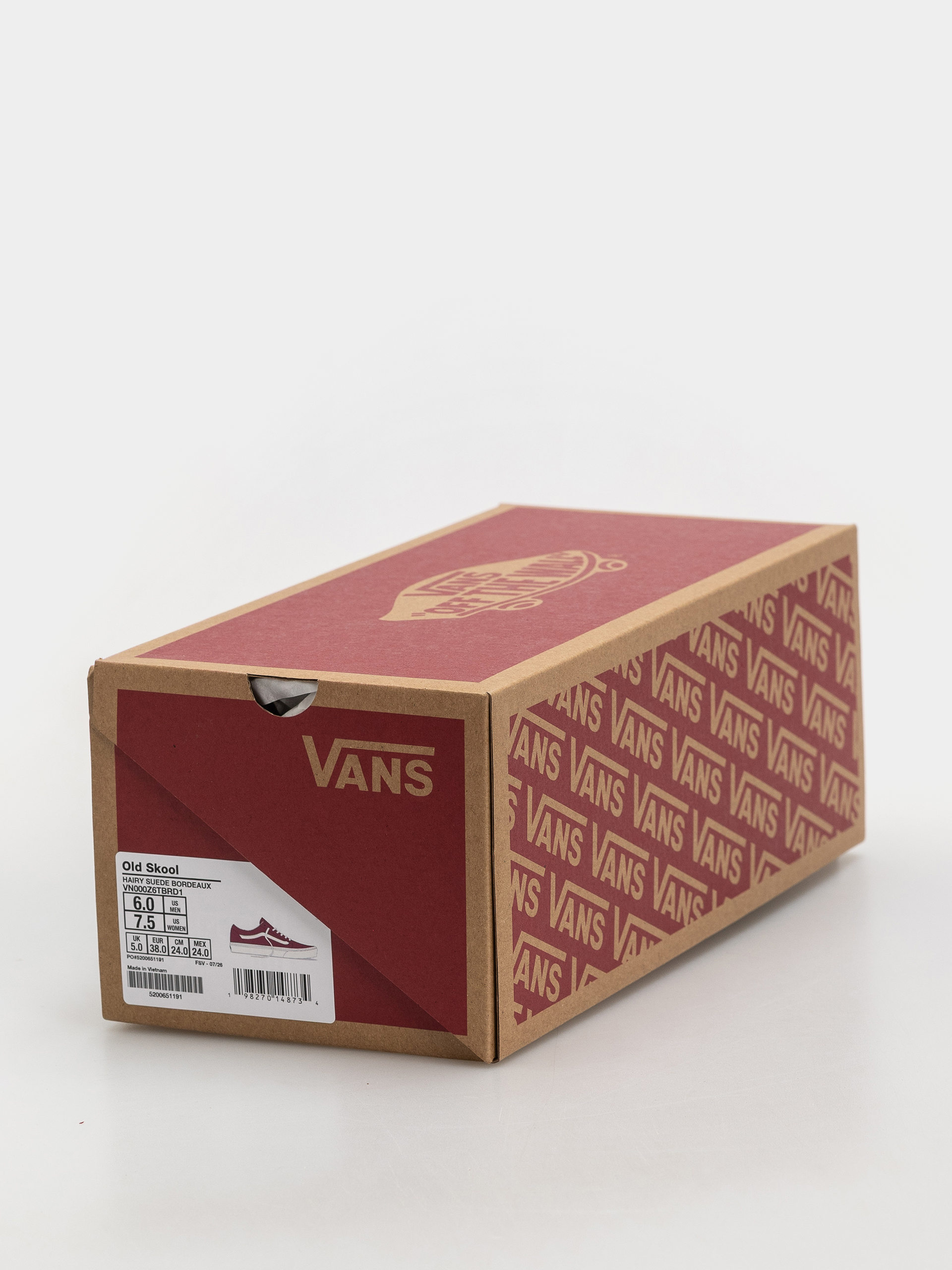 Boty Vans Old Skool (bordeaux)