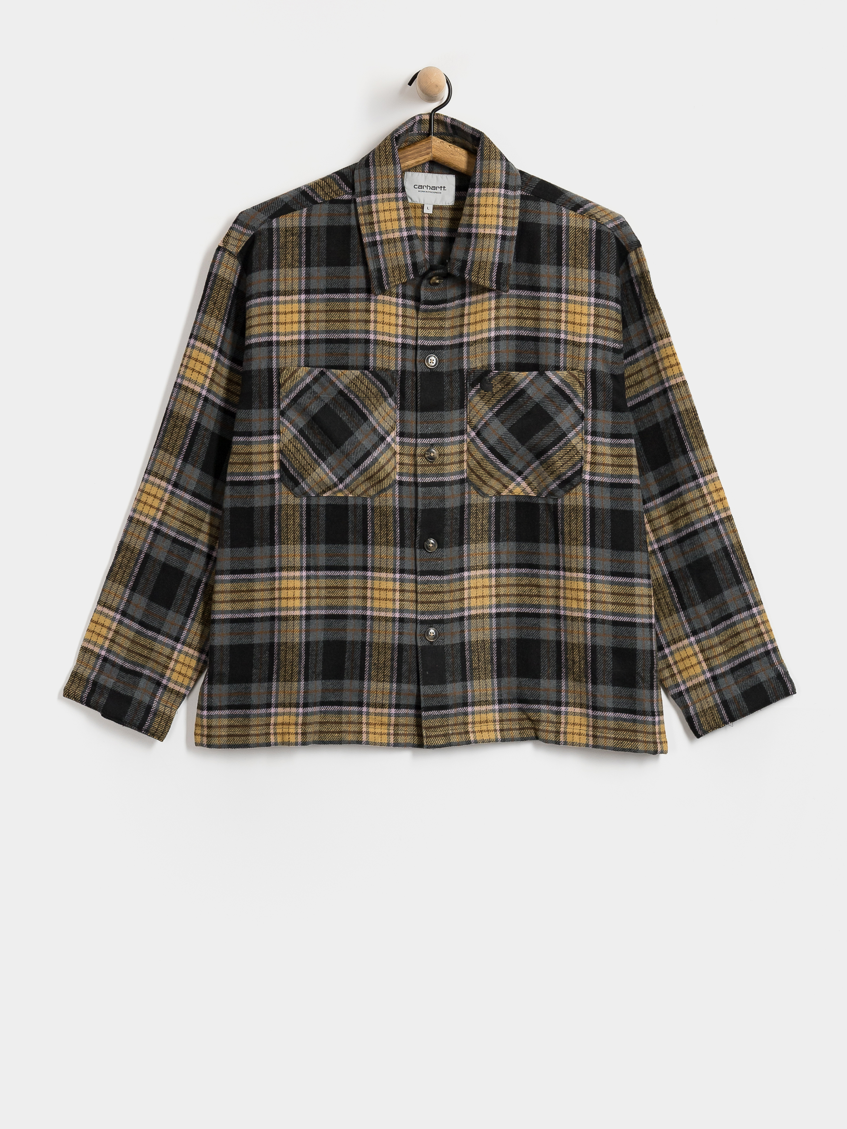 Košile Carhartt WIP Parson (parson check wip dusty h)
