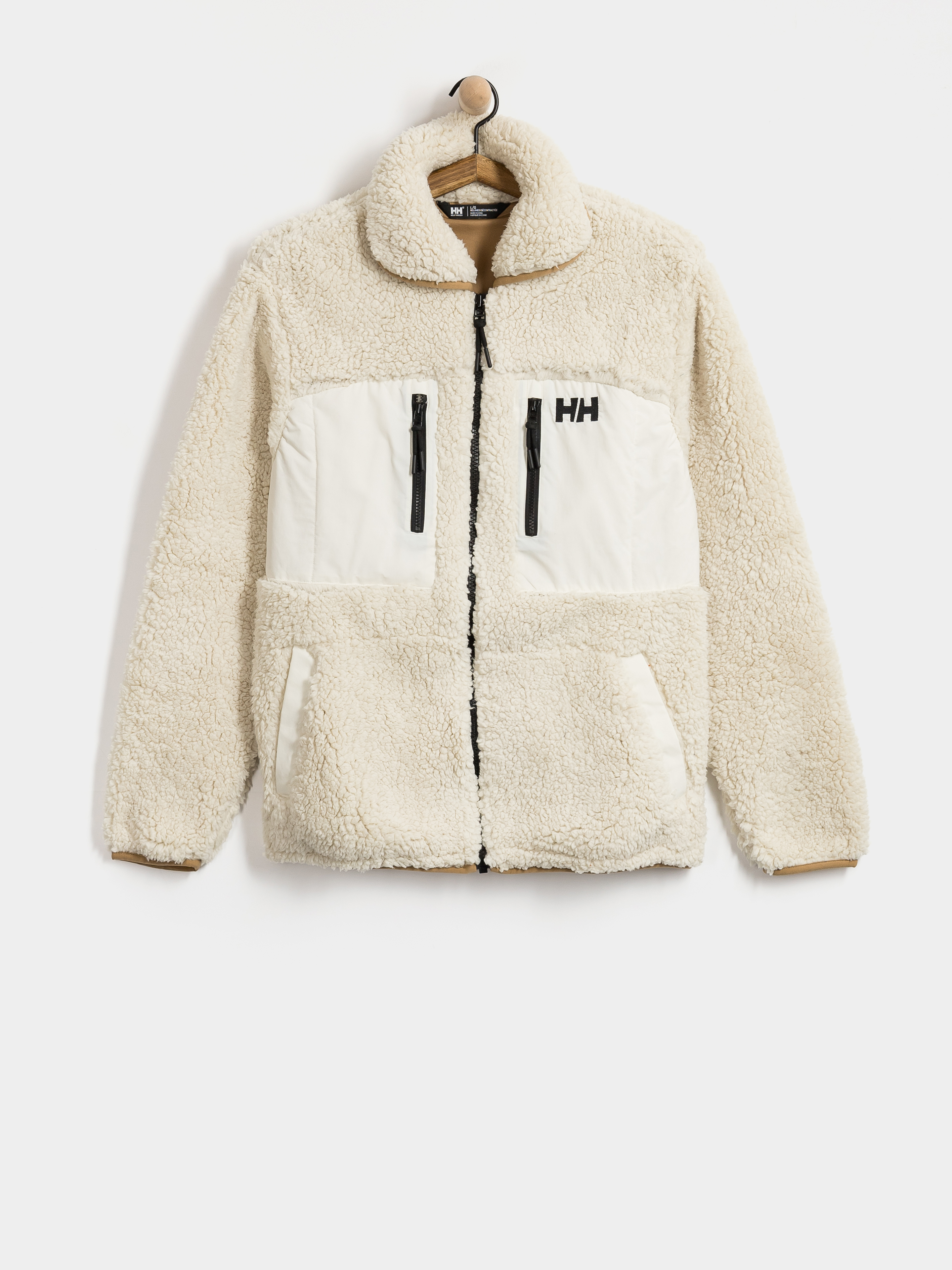 Fleecovu00e1 mikina Helly Hansen Moonlit Pile (cream)