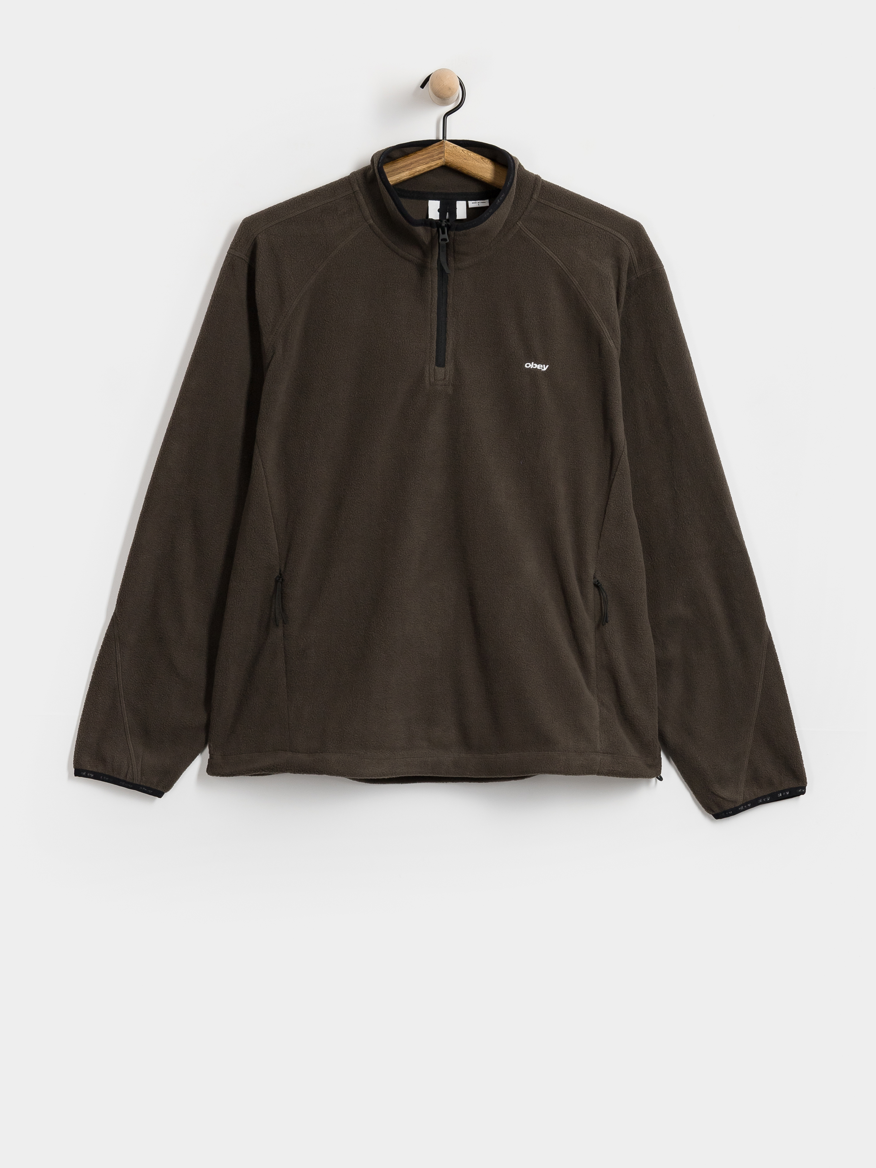 Pánský Fleecová mikina OBEY Vetta Pullover (andesite)