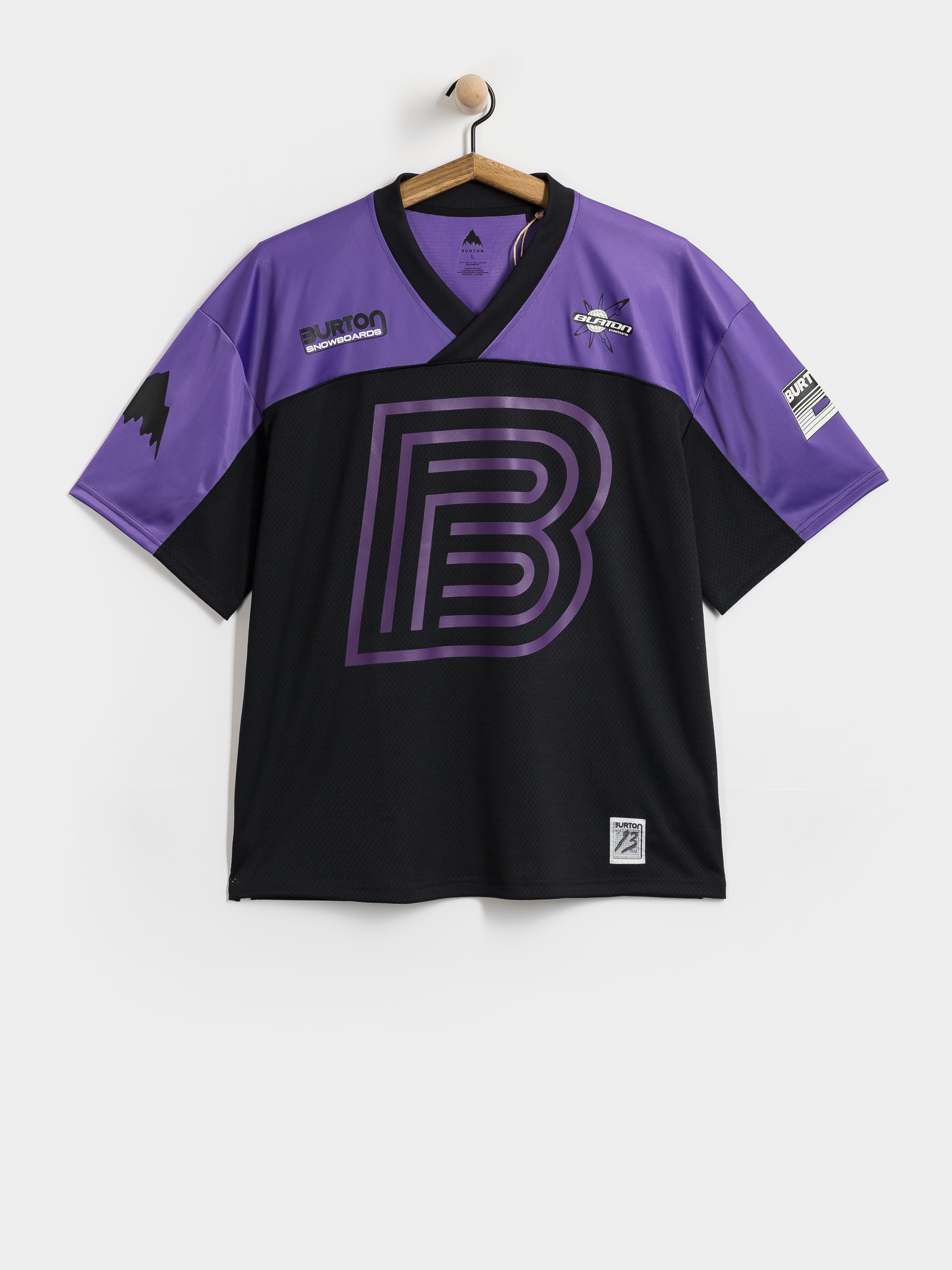 Triu010dko Burton X Zeb Jersey (true black/planet purple)