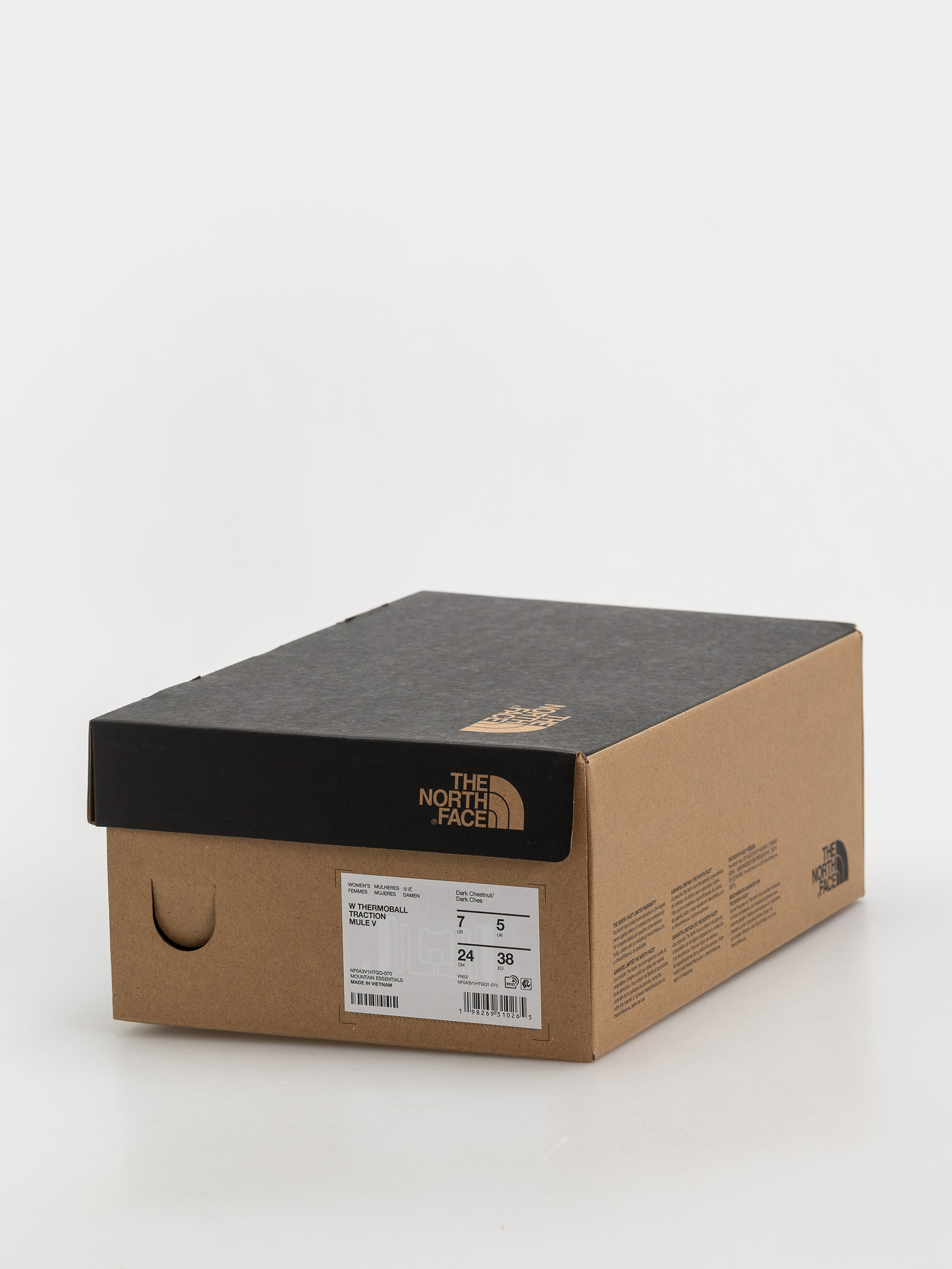 Boty The North Face Thermoball Traction Mule V Wmn (dark chestnut/dark chestnut)
