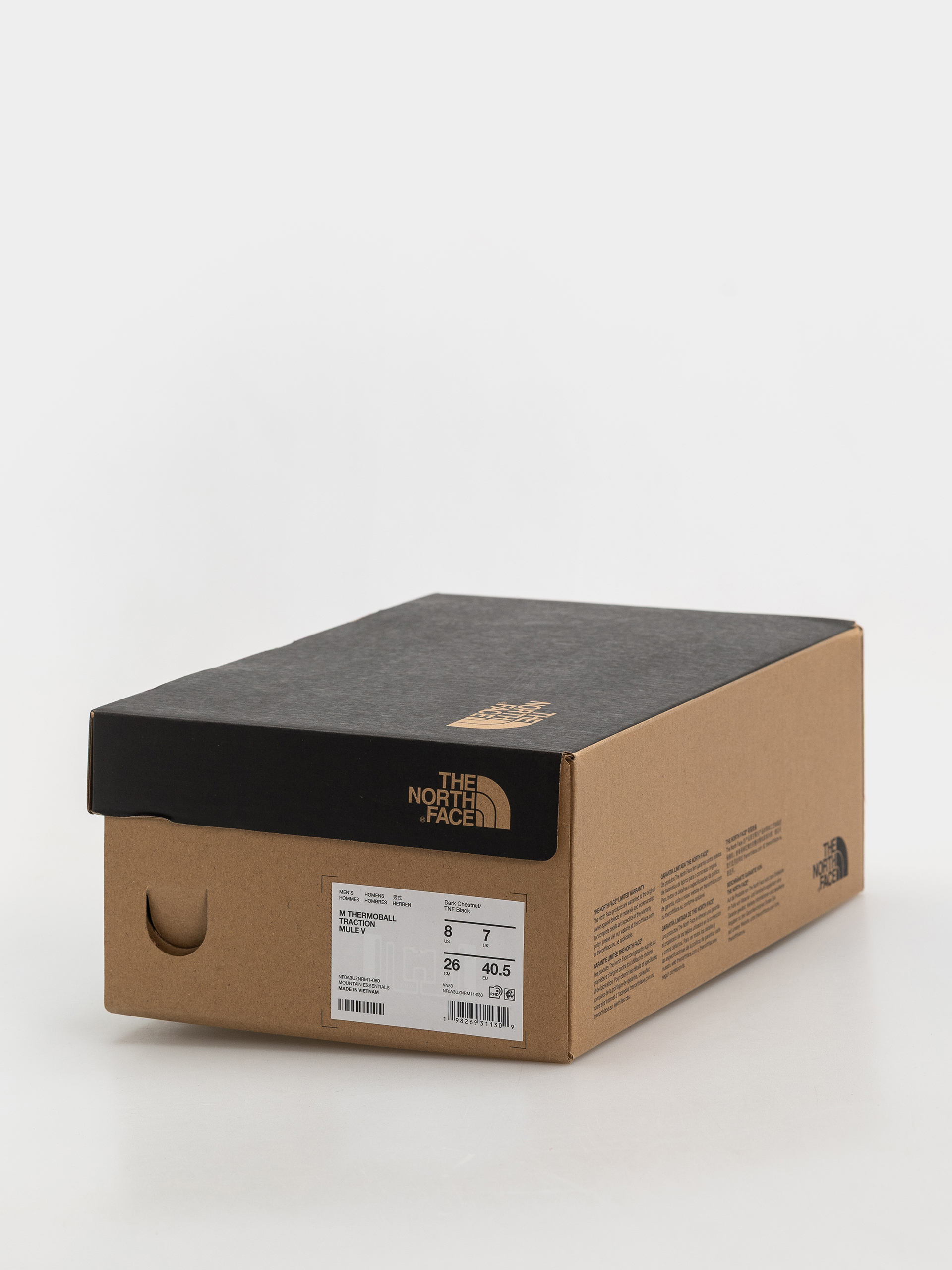 Boty The North Face Thermoball Traction Mule V (dark chestnut/tnf black)