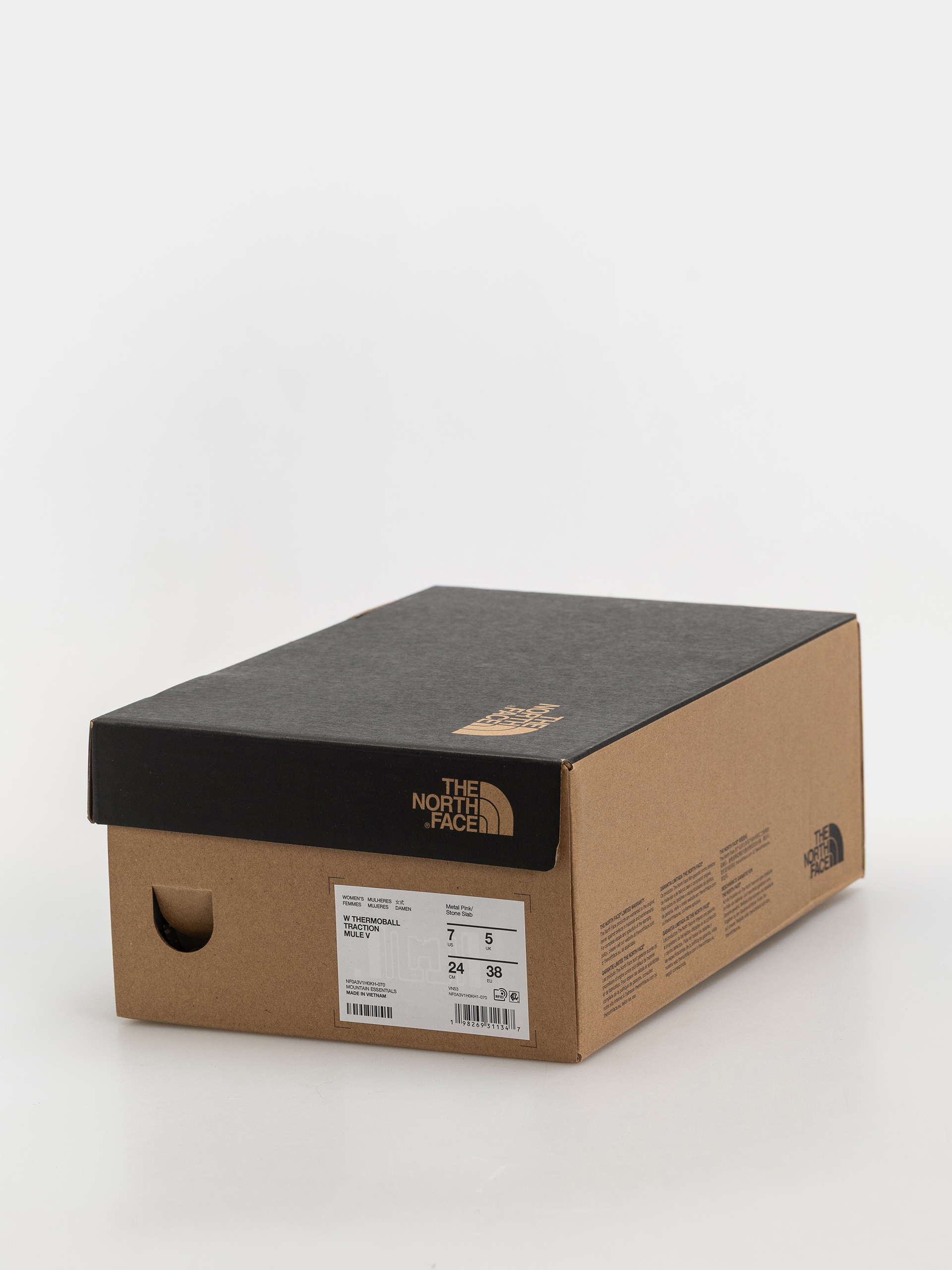 Boty The North Face Thermoball Traction Mule V Wmn (metal pink/stone slab)