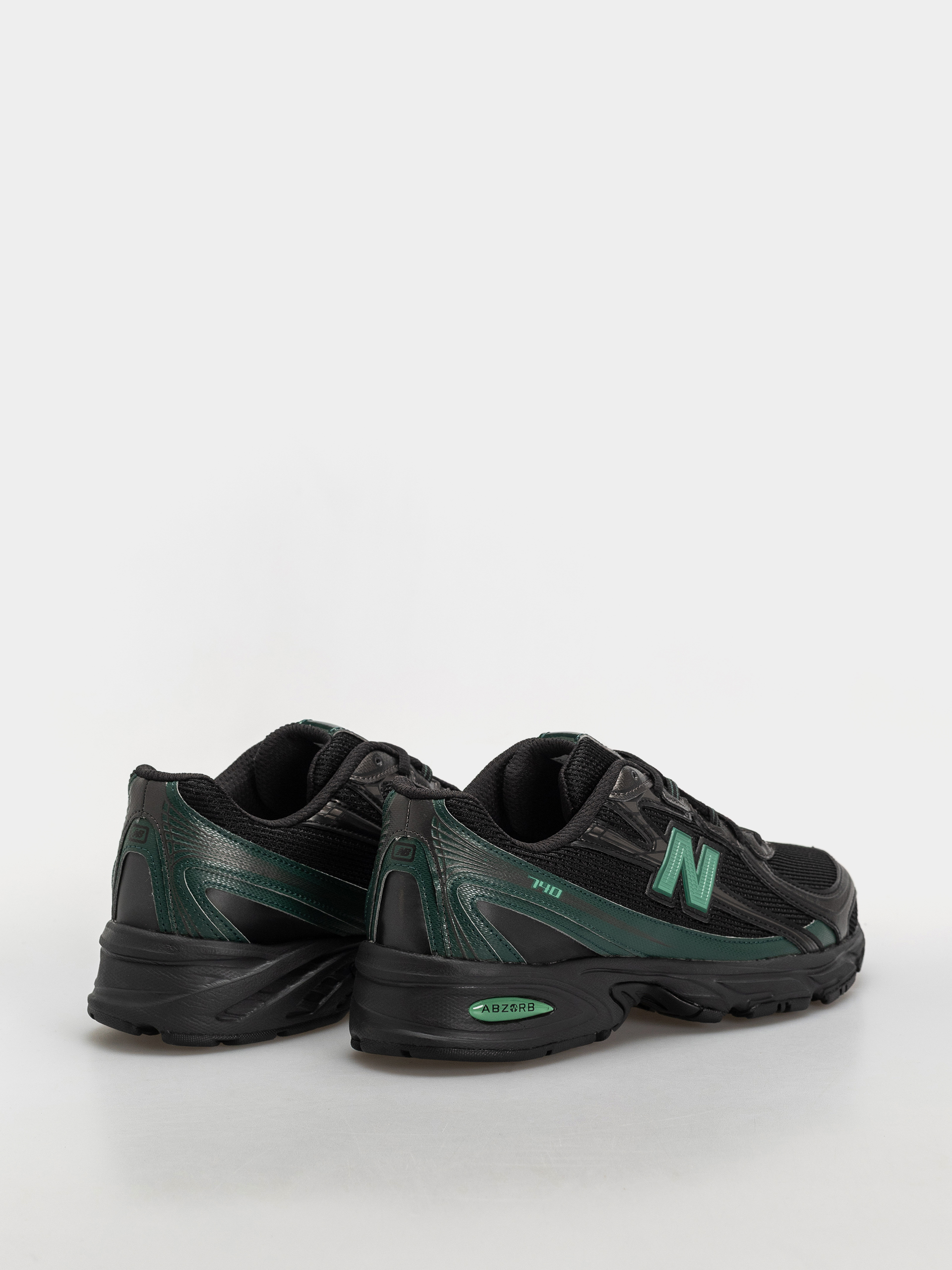 Boty New Balance 740 (black/nordic green)