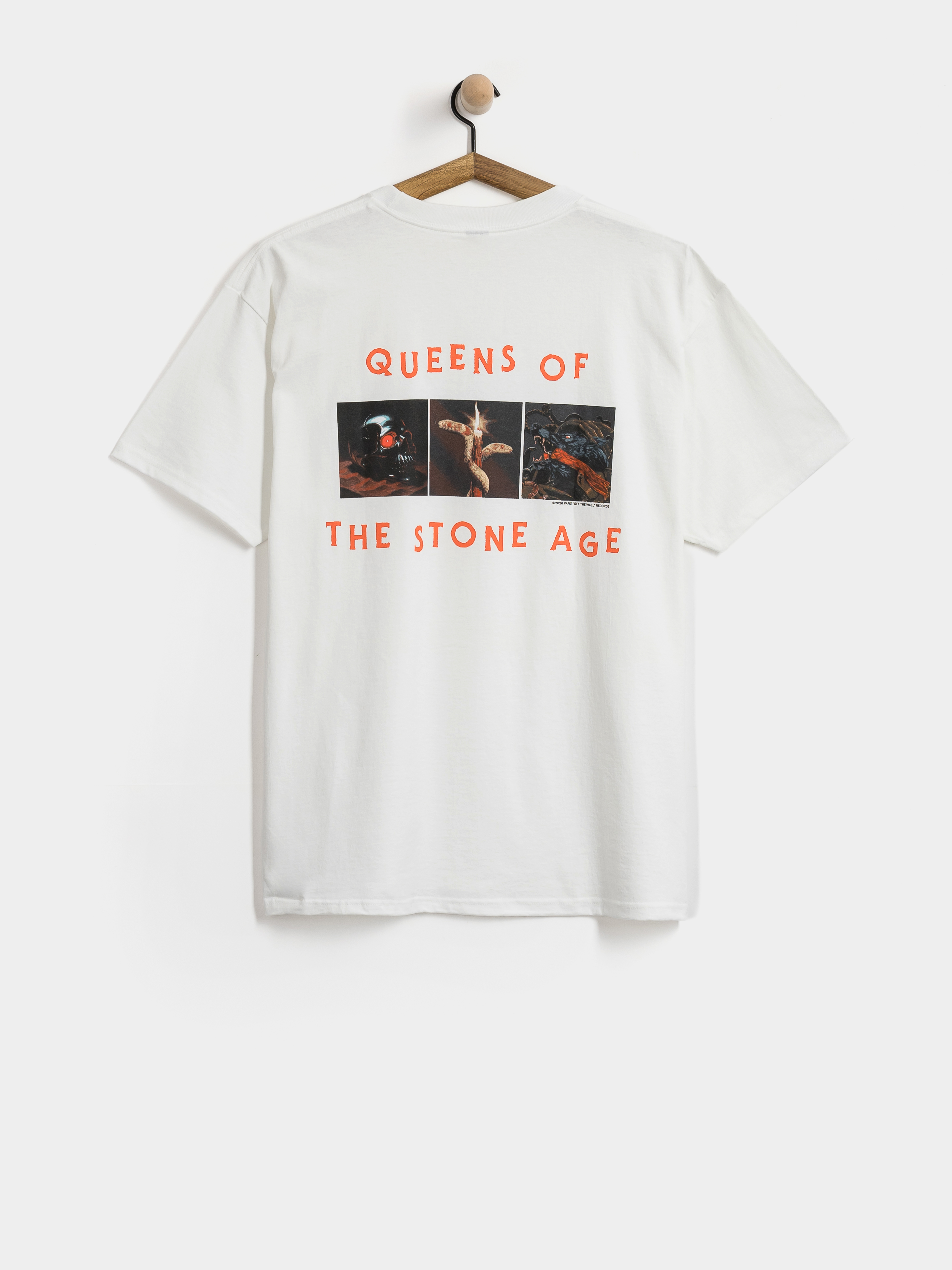 Tričko Vans Queens Of The Stone Age (white)