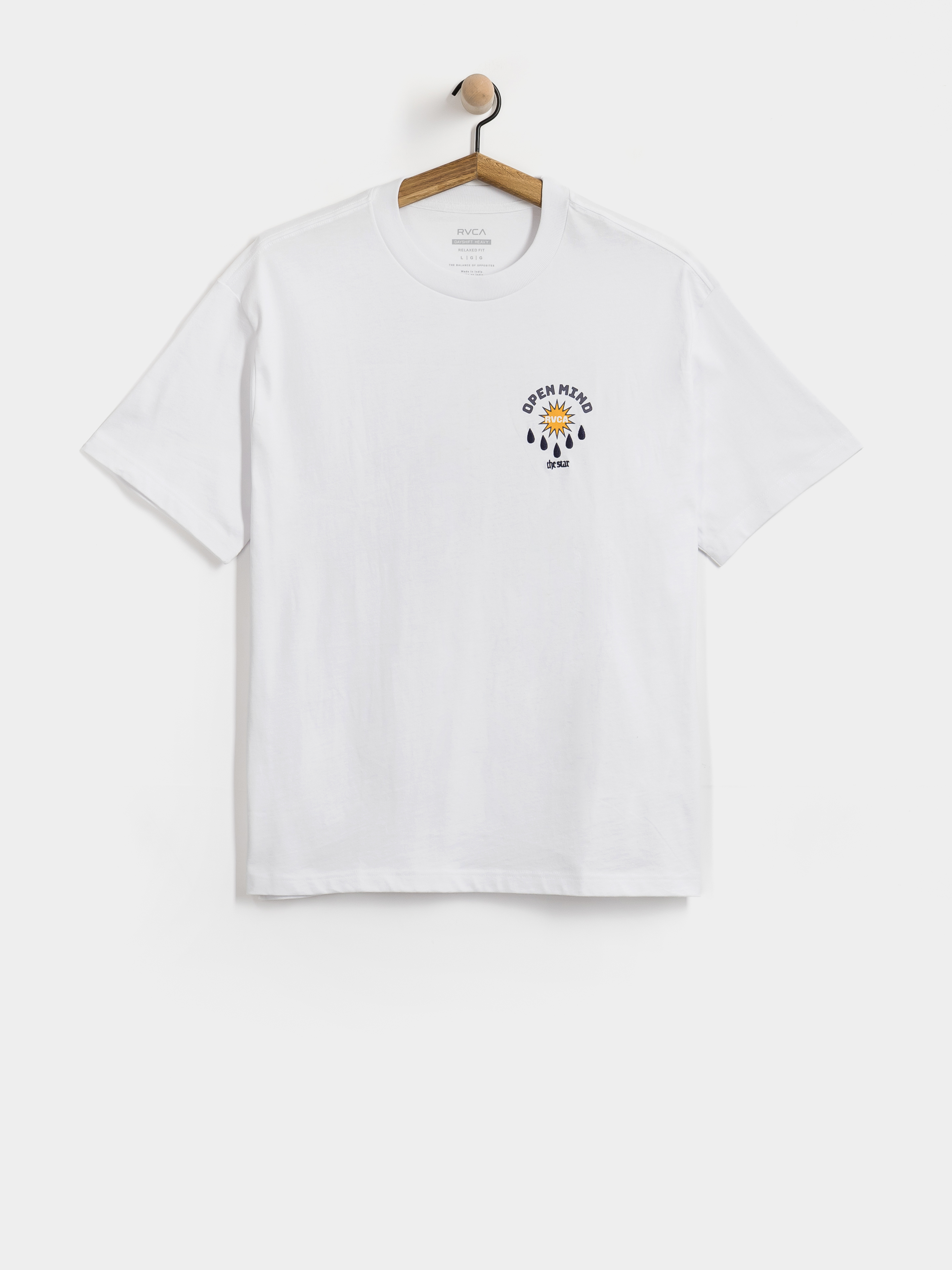 Tričko RVCA The Stars (white)