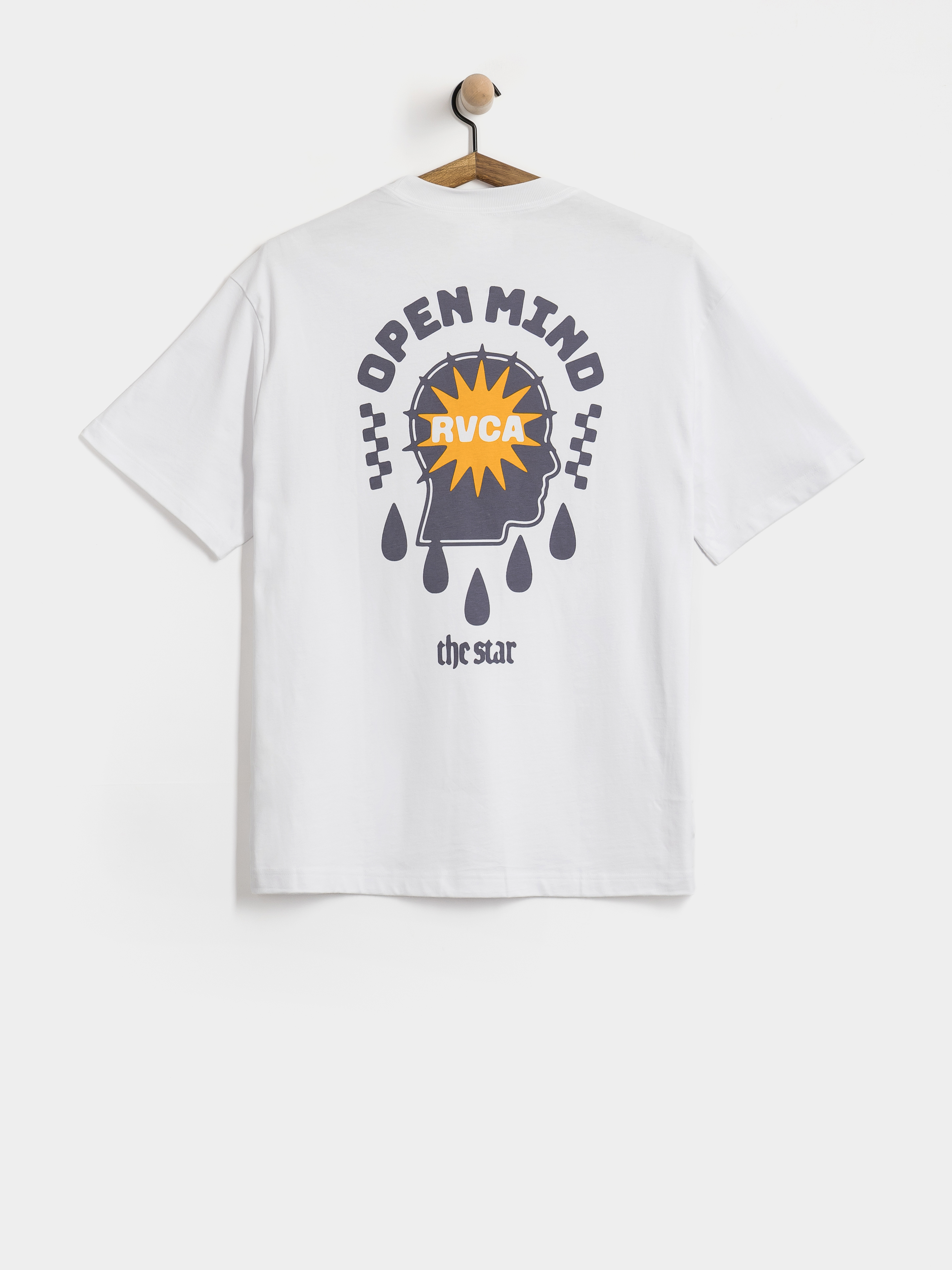 Tričko RVCA The Stars (white)