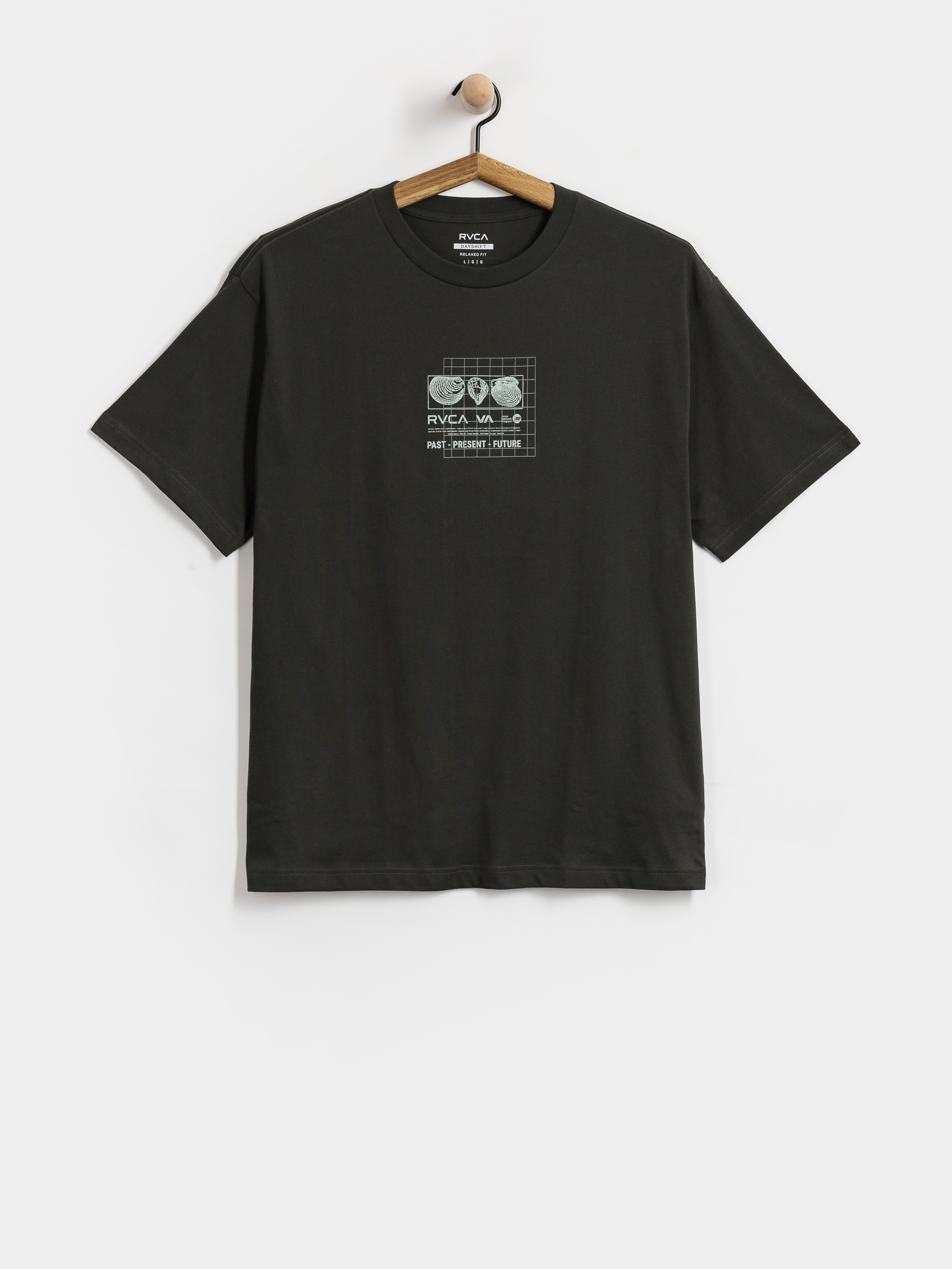 Tričko RVCA Crustaceous (pirate black)