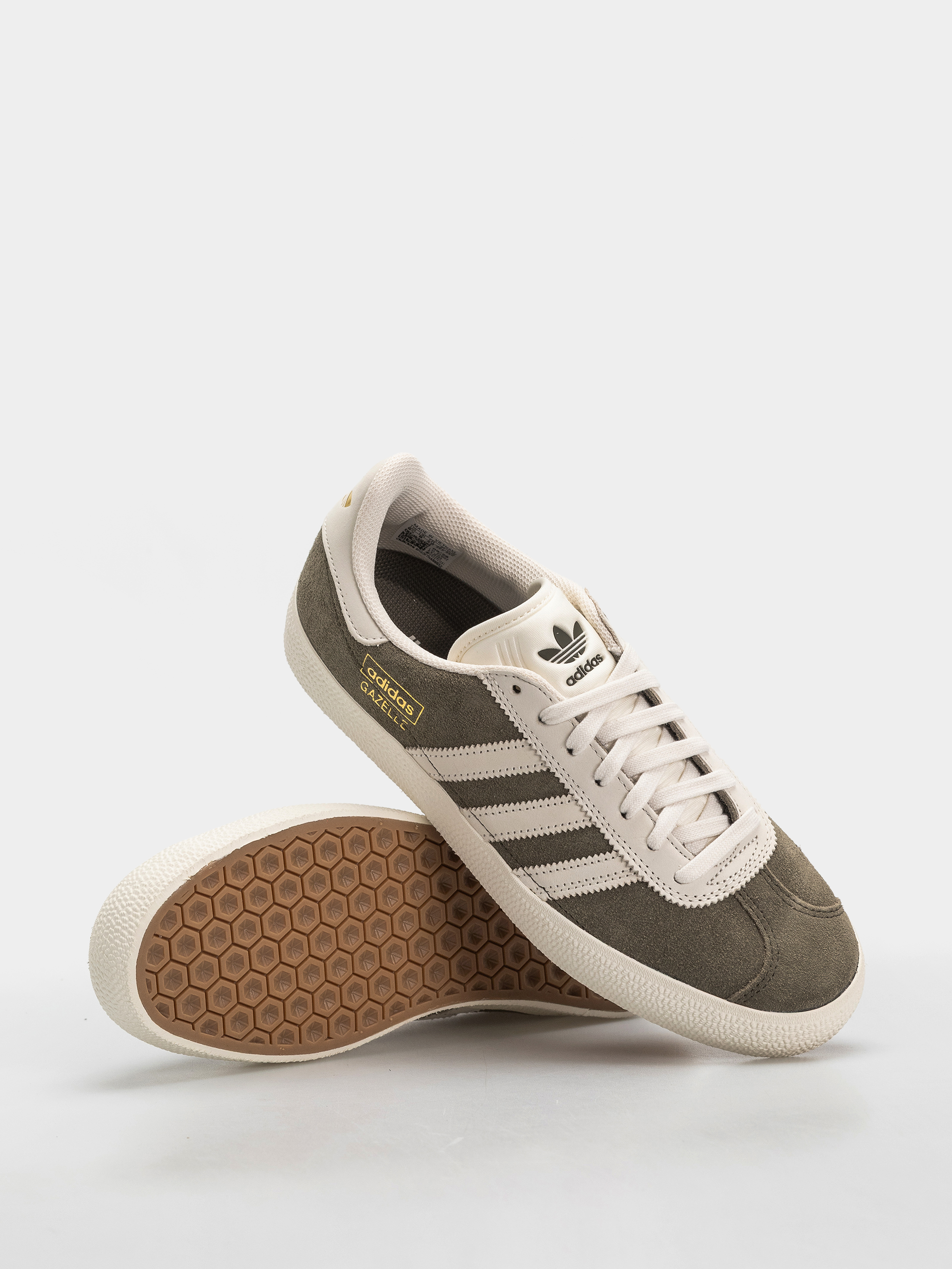 Boty adidas Gazelle Adv (olistr/cwhite/goldmt)