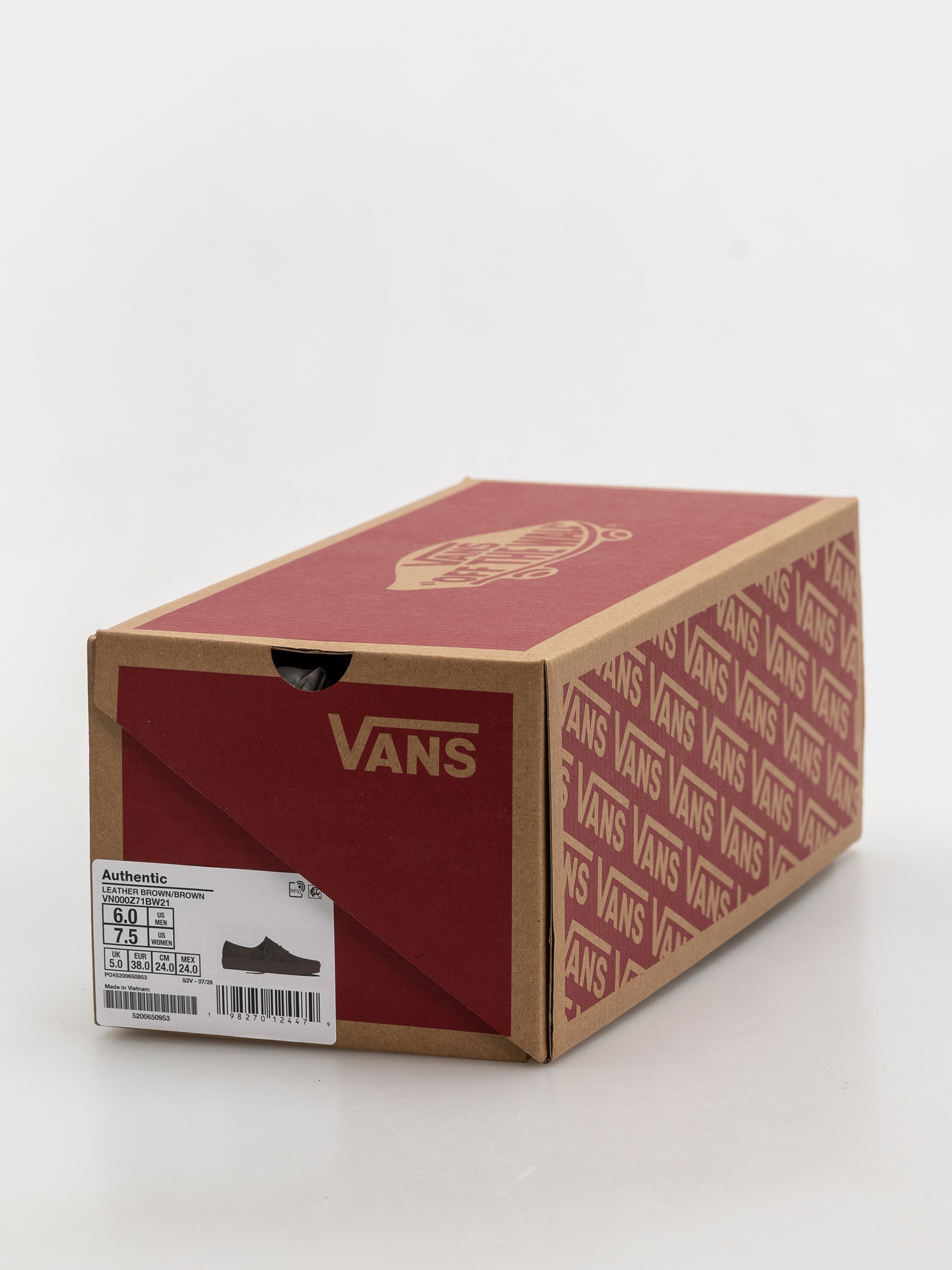 Boty Vans Authentic (brown/brown)