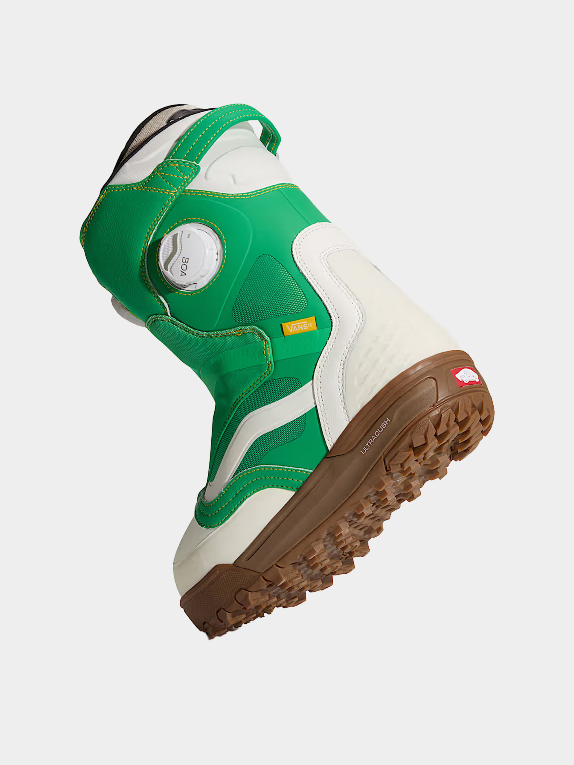 Dámské Boty na snowboard Vans The Progress (green/yellow)
