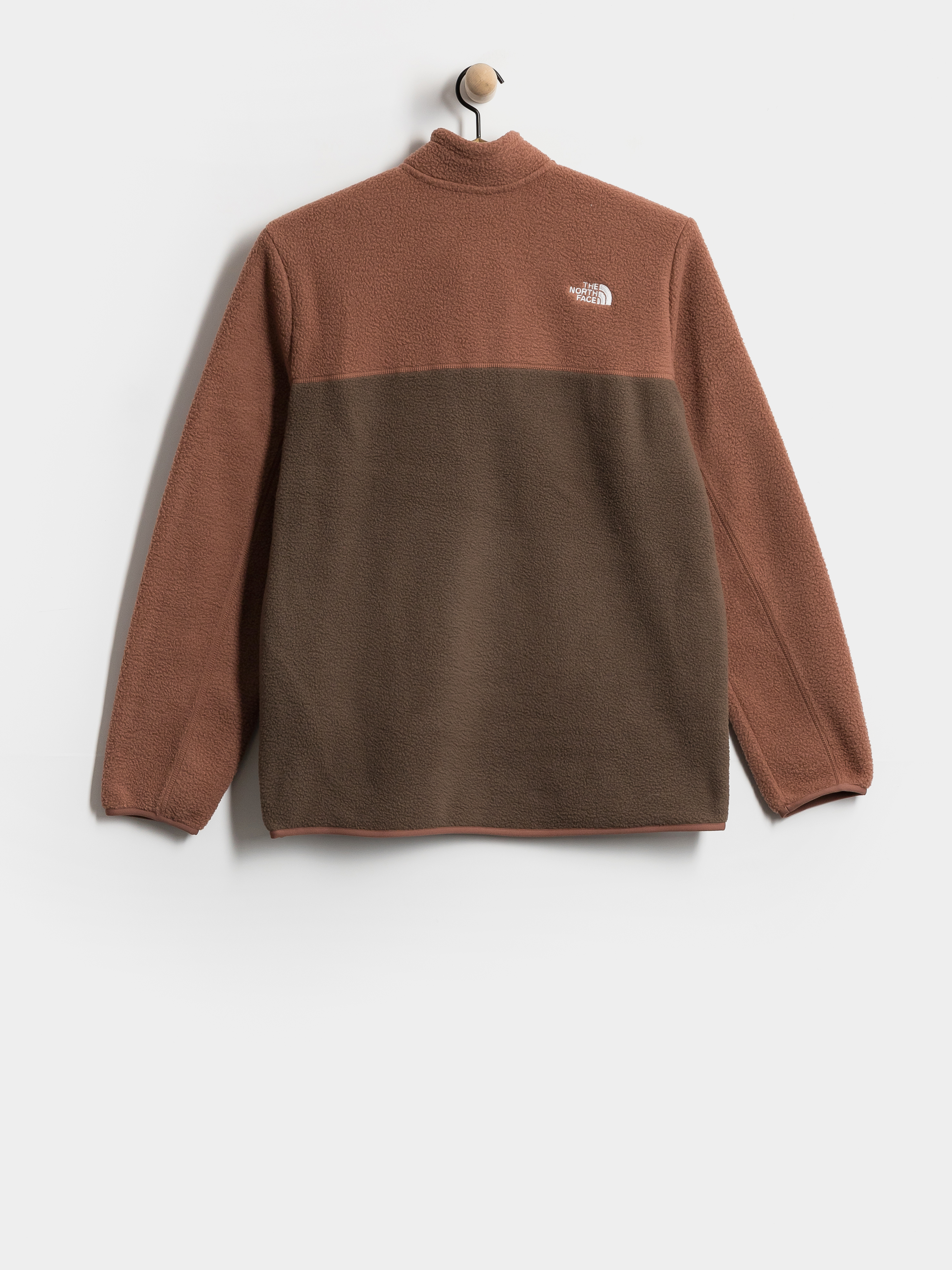 Pánský Fleecová mikina The North Face Yumiori 1/4 Zip (smokey brown/copper sil)
