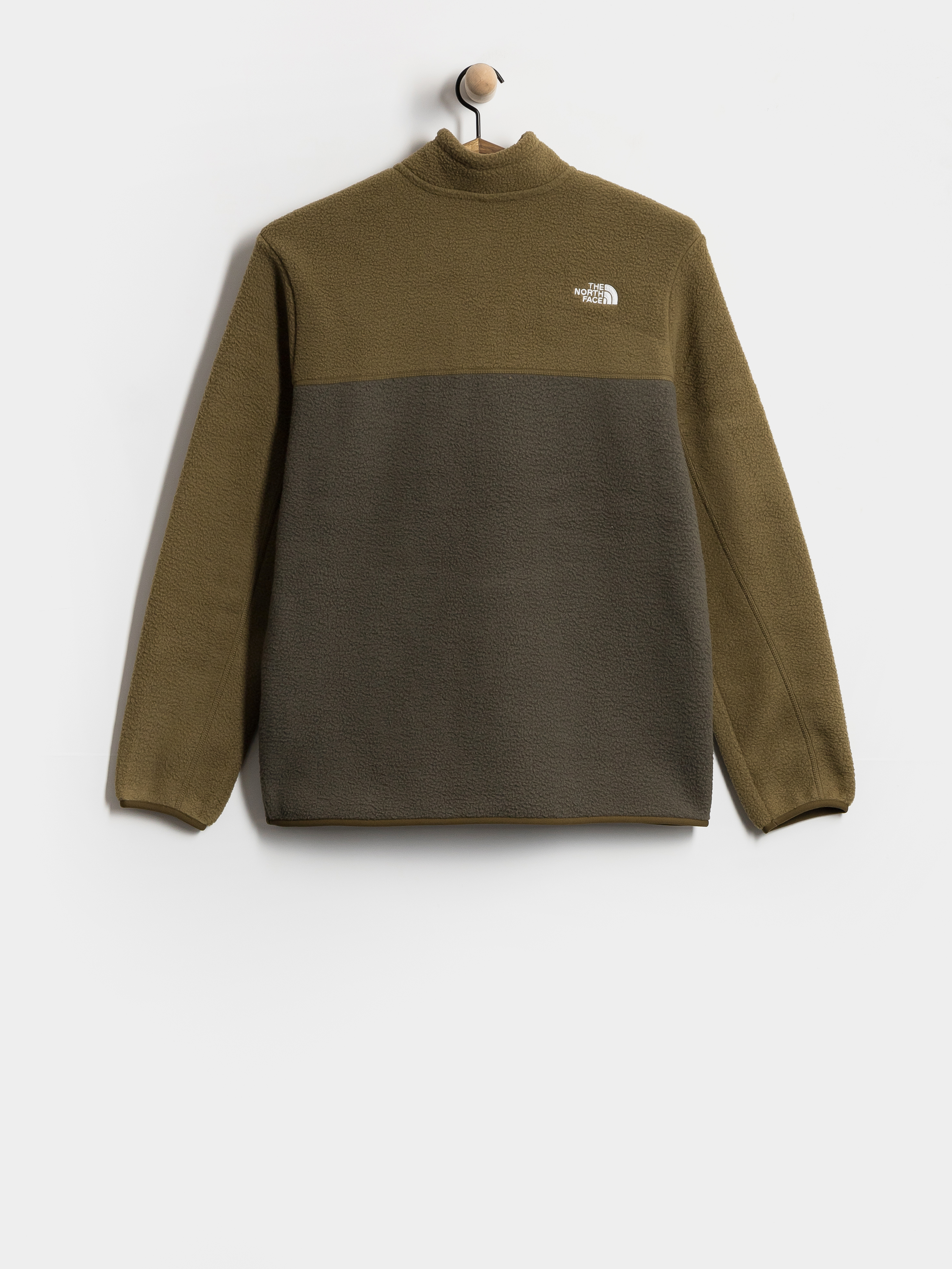 Pánský Fleecová mikina The North Face Yumiori 1/4 Zip (new taupe green/caraway)