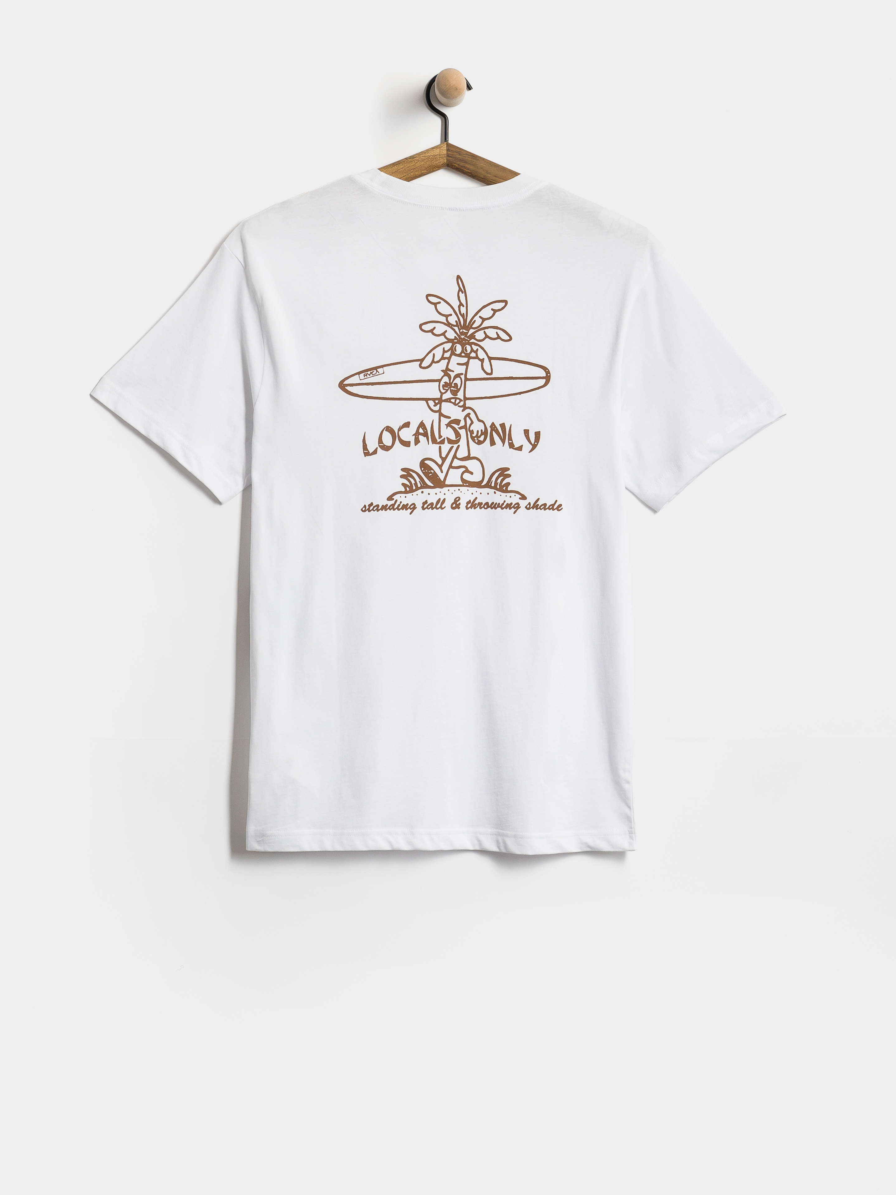 Tričko RVCA Mad Local (white)
