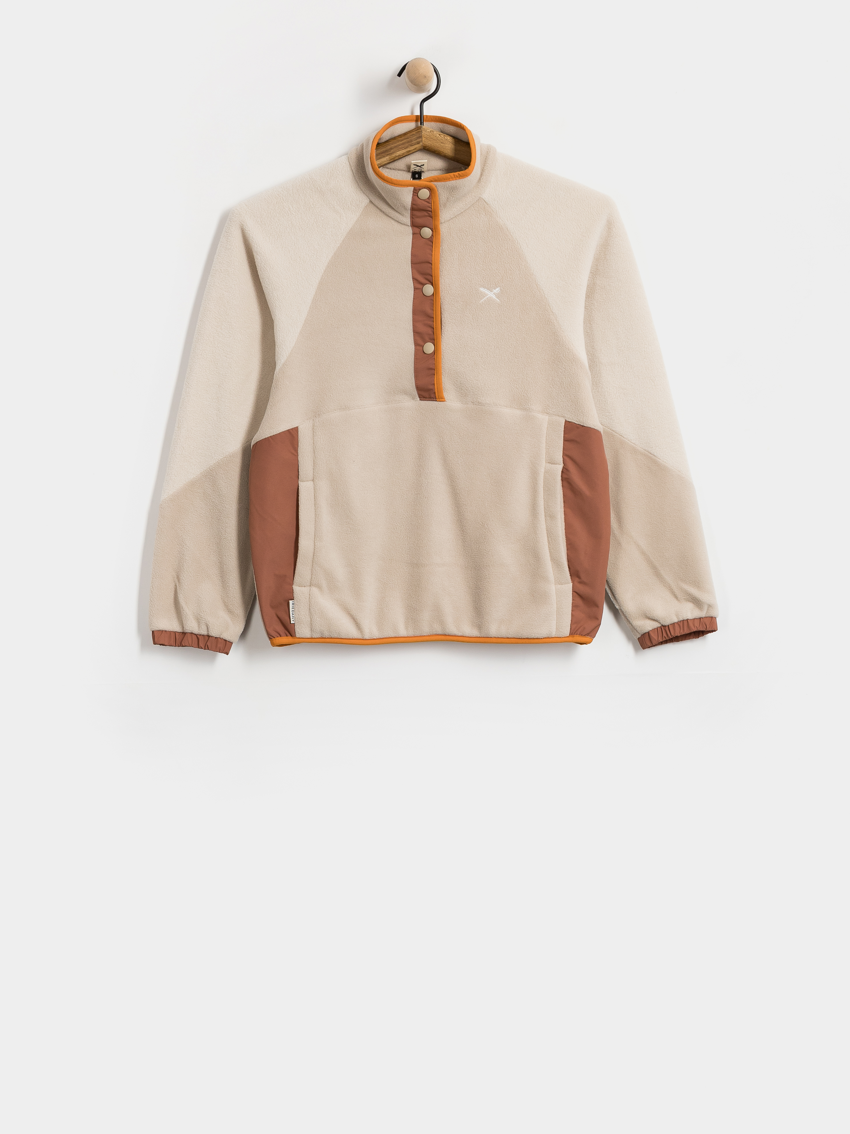 Dámský Fleecová mikina Iriedaily Holina Mix Troyer (beige)