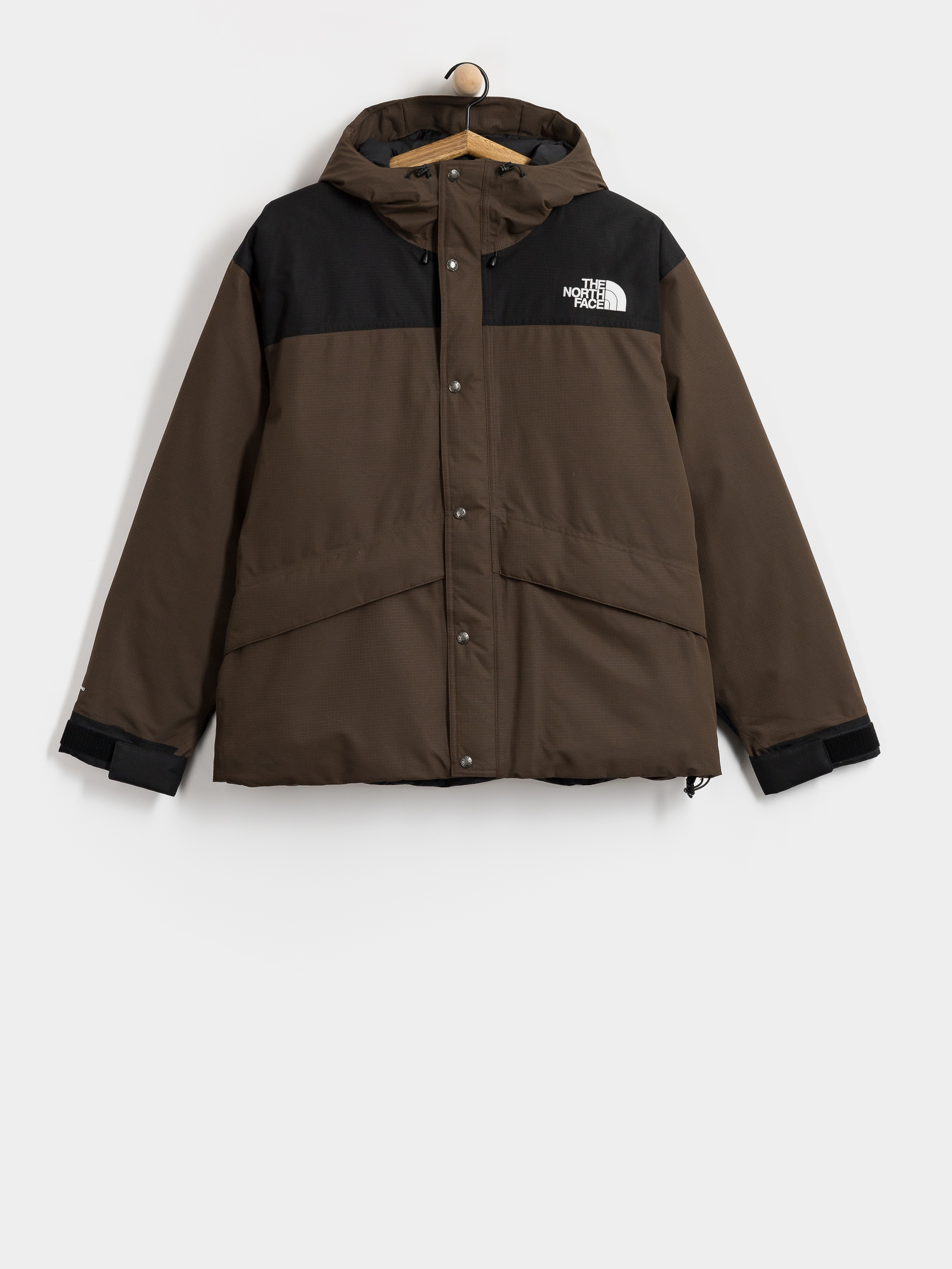Bunda The North Face Mountain Down (dark chestnut/tnf black)