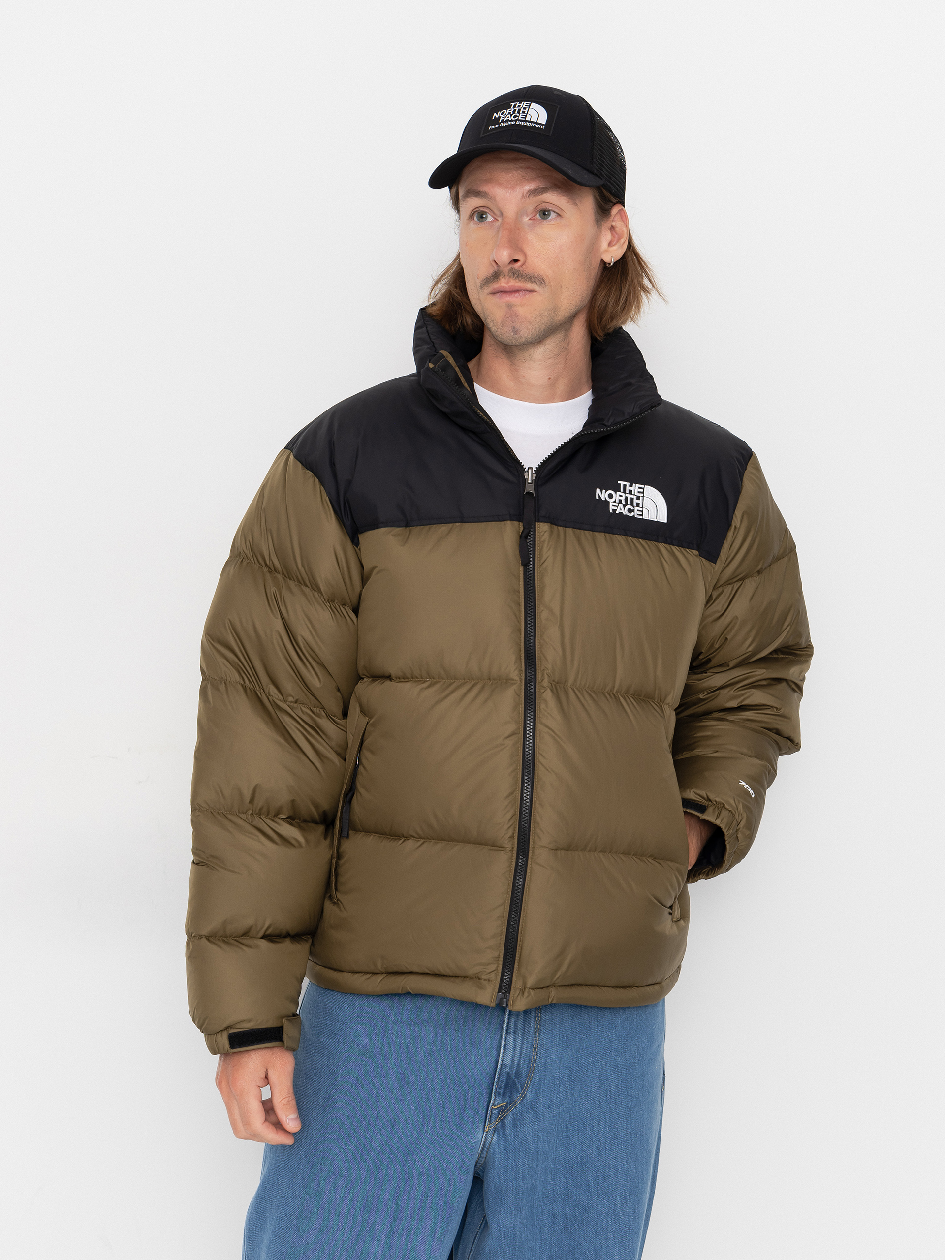 Bunda The North Face 1996 Retro Nuptse (caraway seed/tnf black)