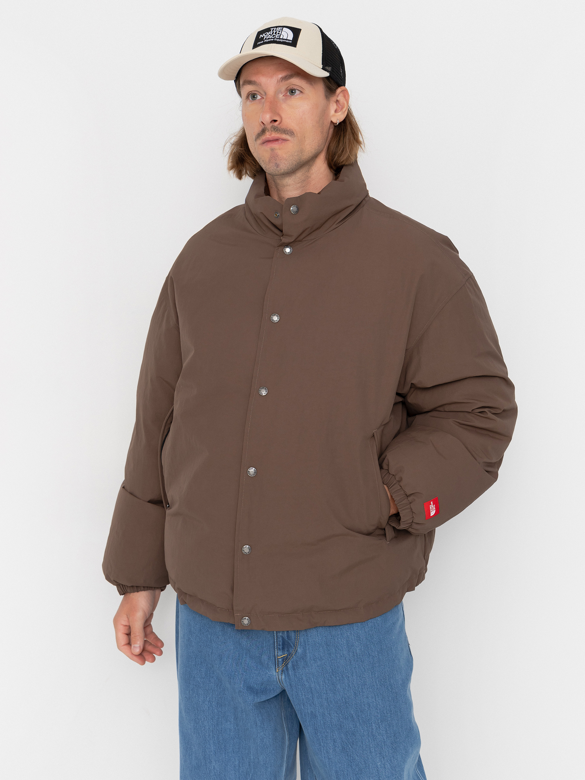 Bunda The North Face Red Box Down (smokey brown)