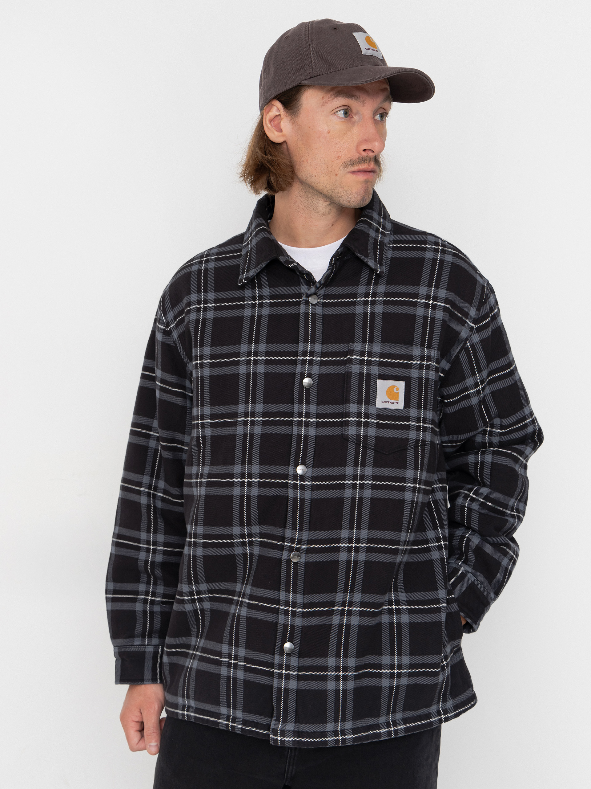 Bunda Carhartt WIP Baird (baird check black)