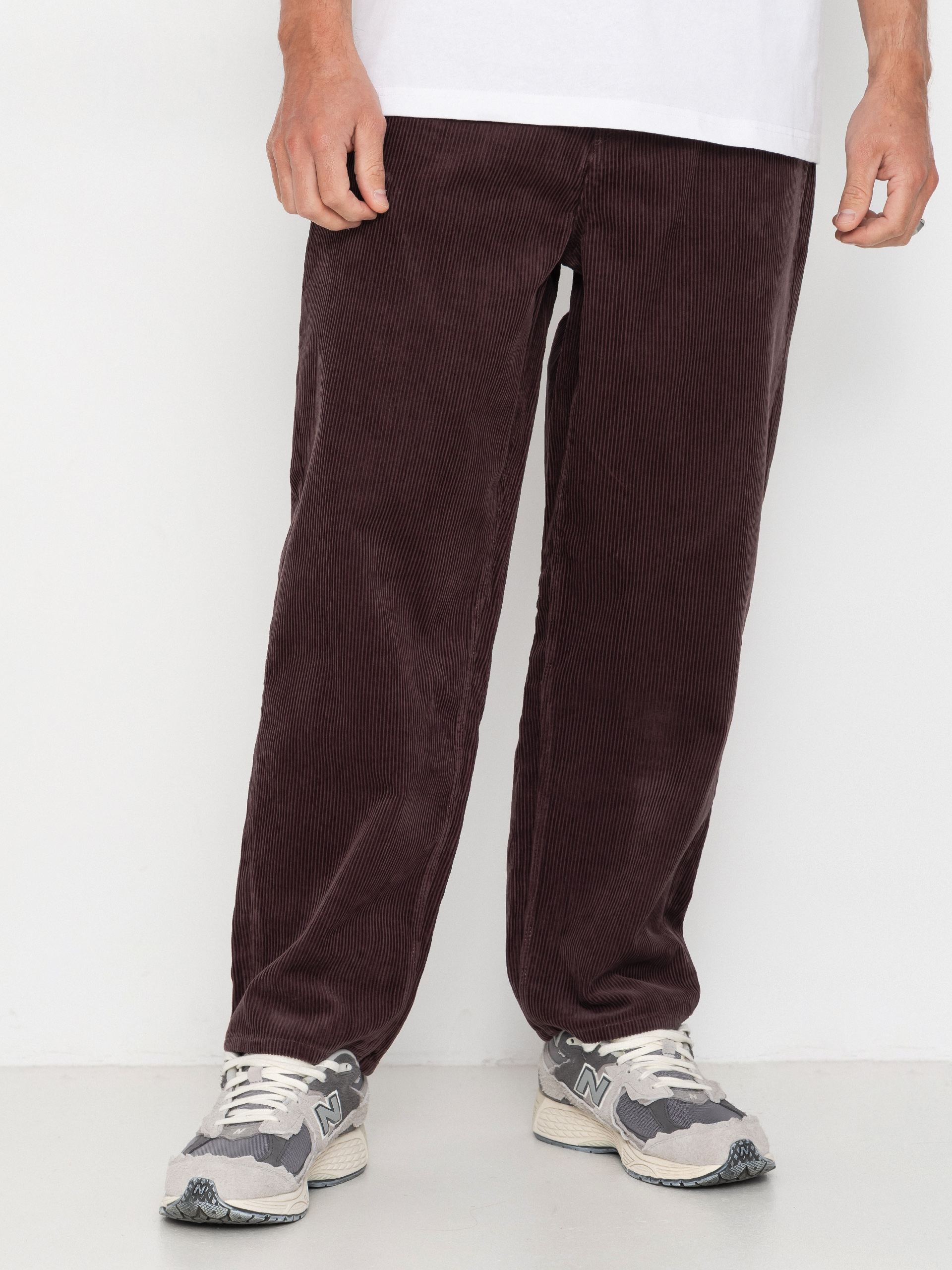 Kalhoty Volcom Billow Tapered Cord (raisin)