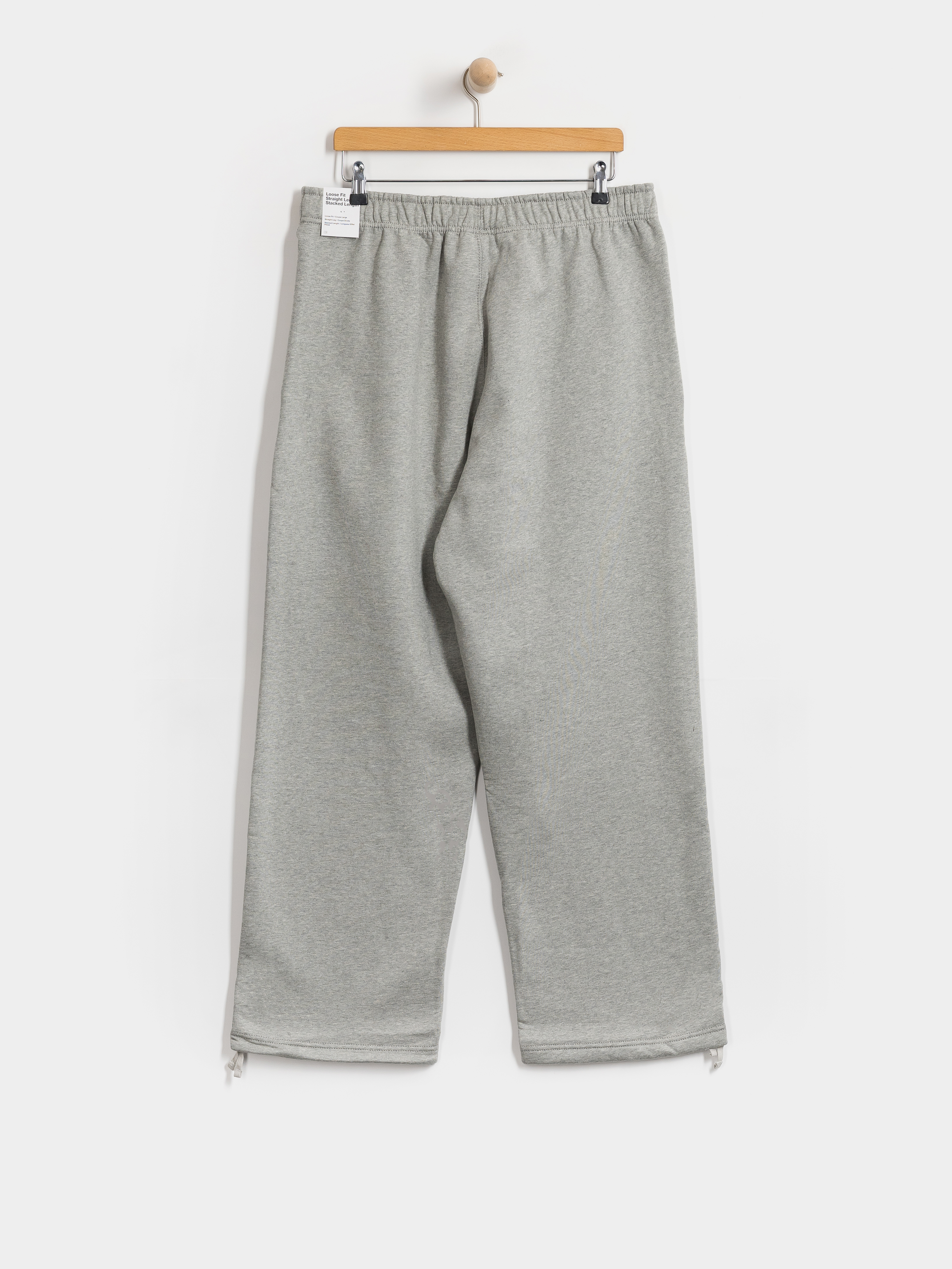 Kalhoty Nike SB Solo Swoosh Loose (dk grey heather/lt smoke grey/white)