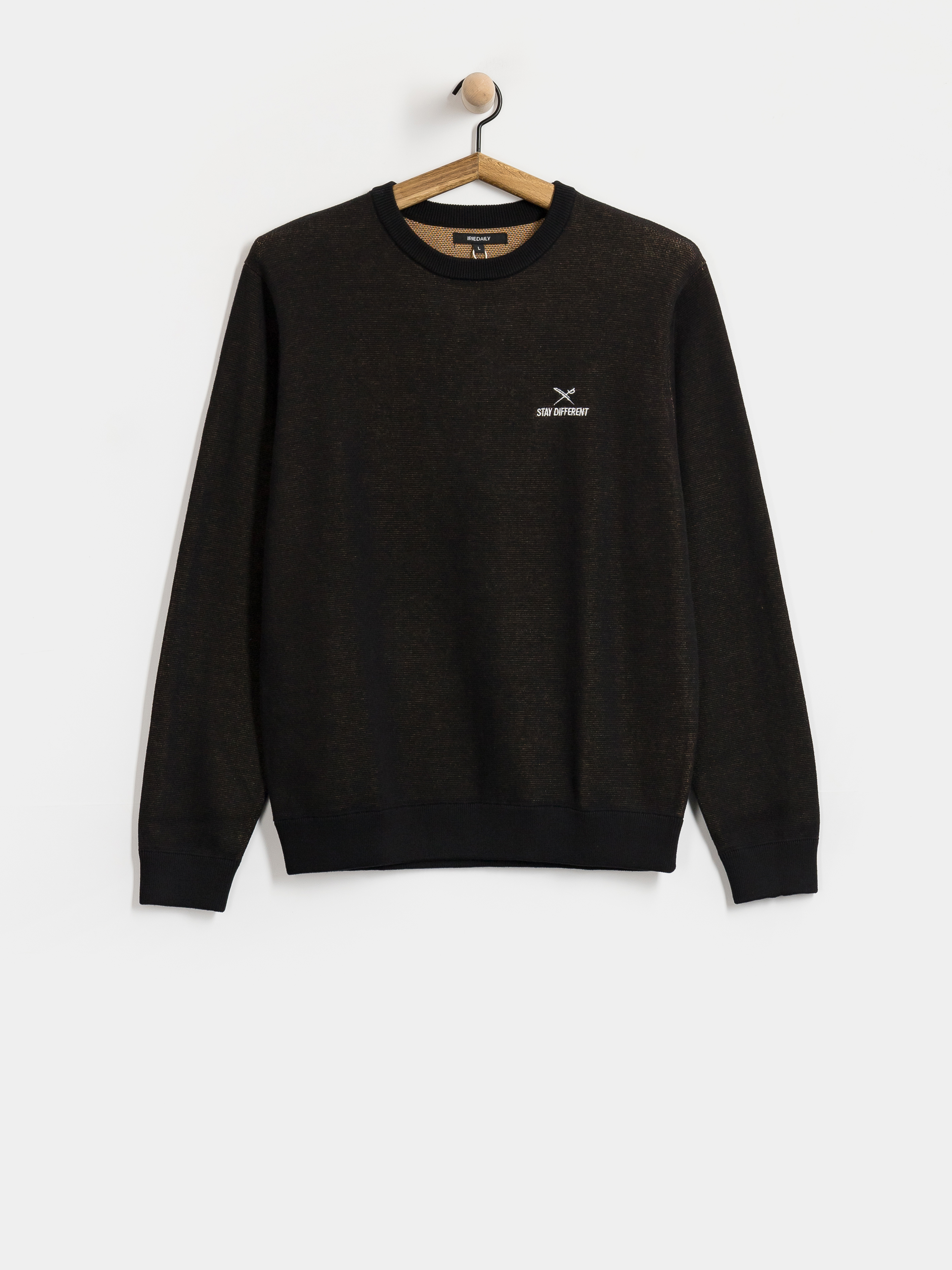 Svetr Iriedaily Stay Different (black)
