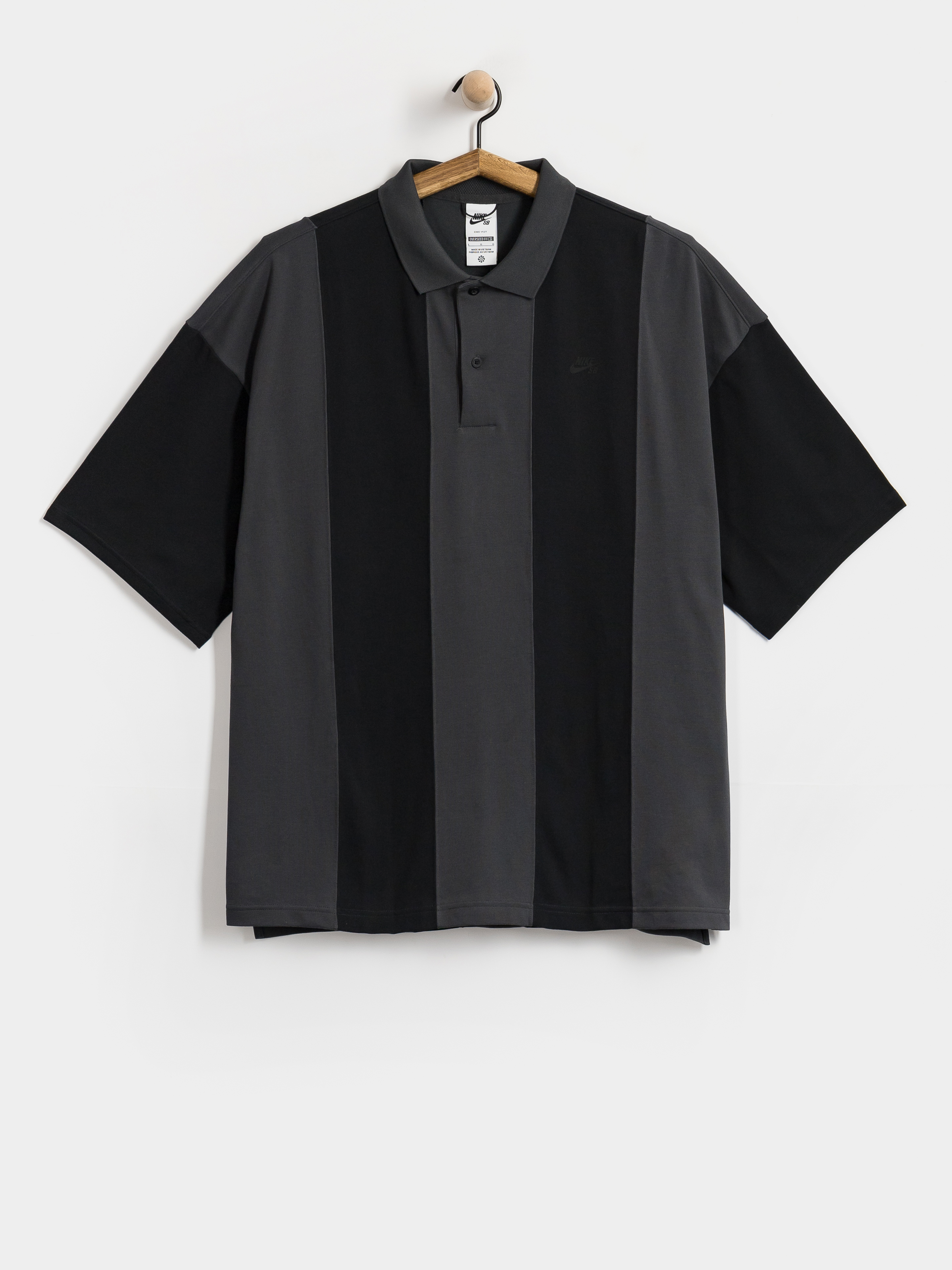 Polo tričko Nike SB Break (black/dk smoke grey/black)