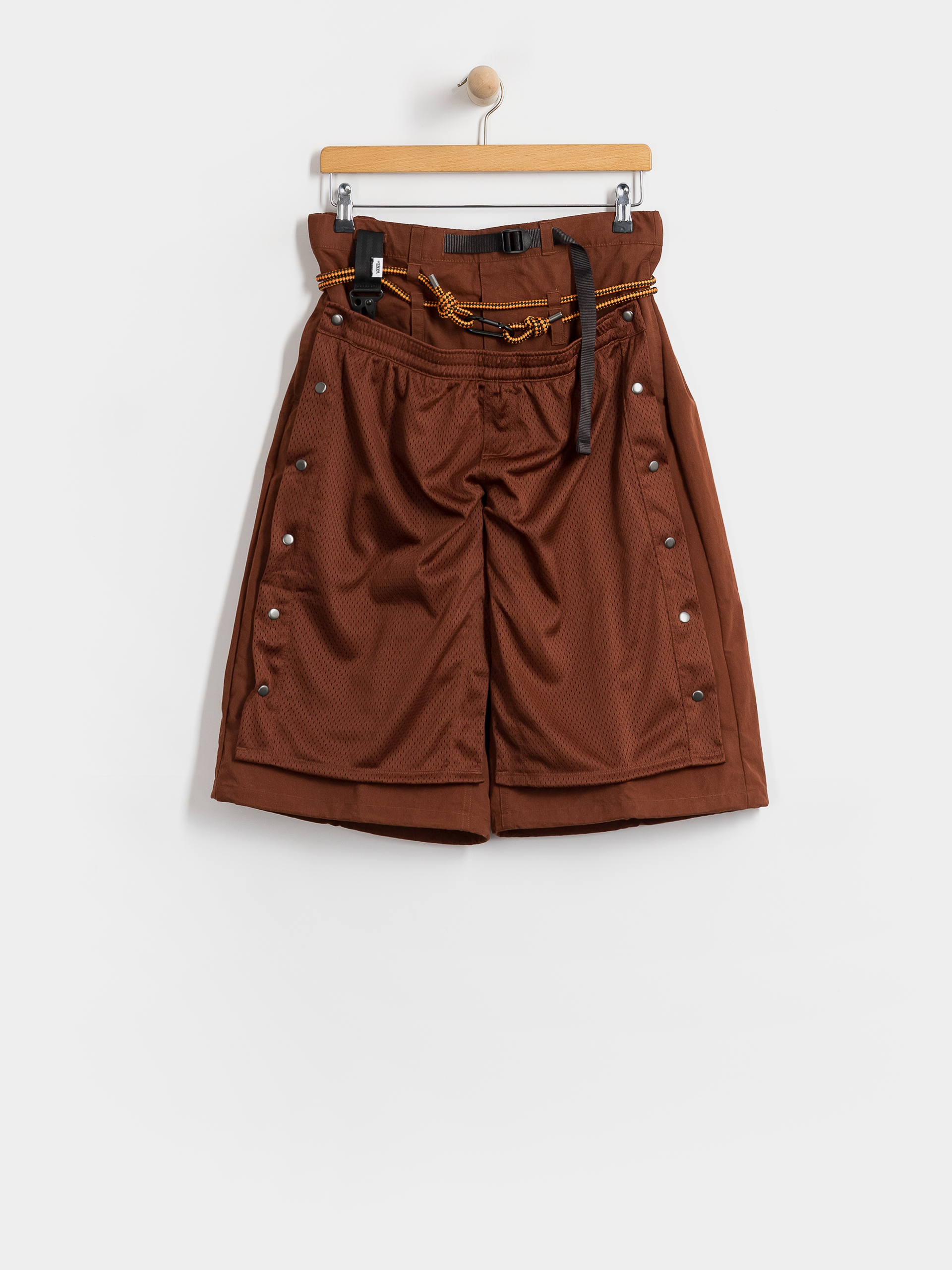Kraťasy Vans Vansza Outdoor Oversized Wmn (brown earth)