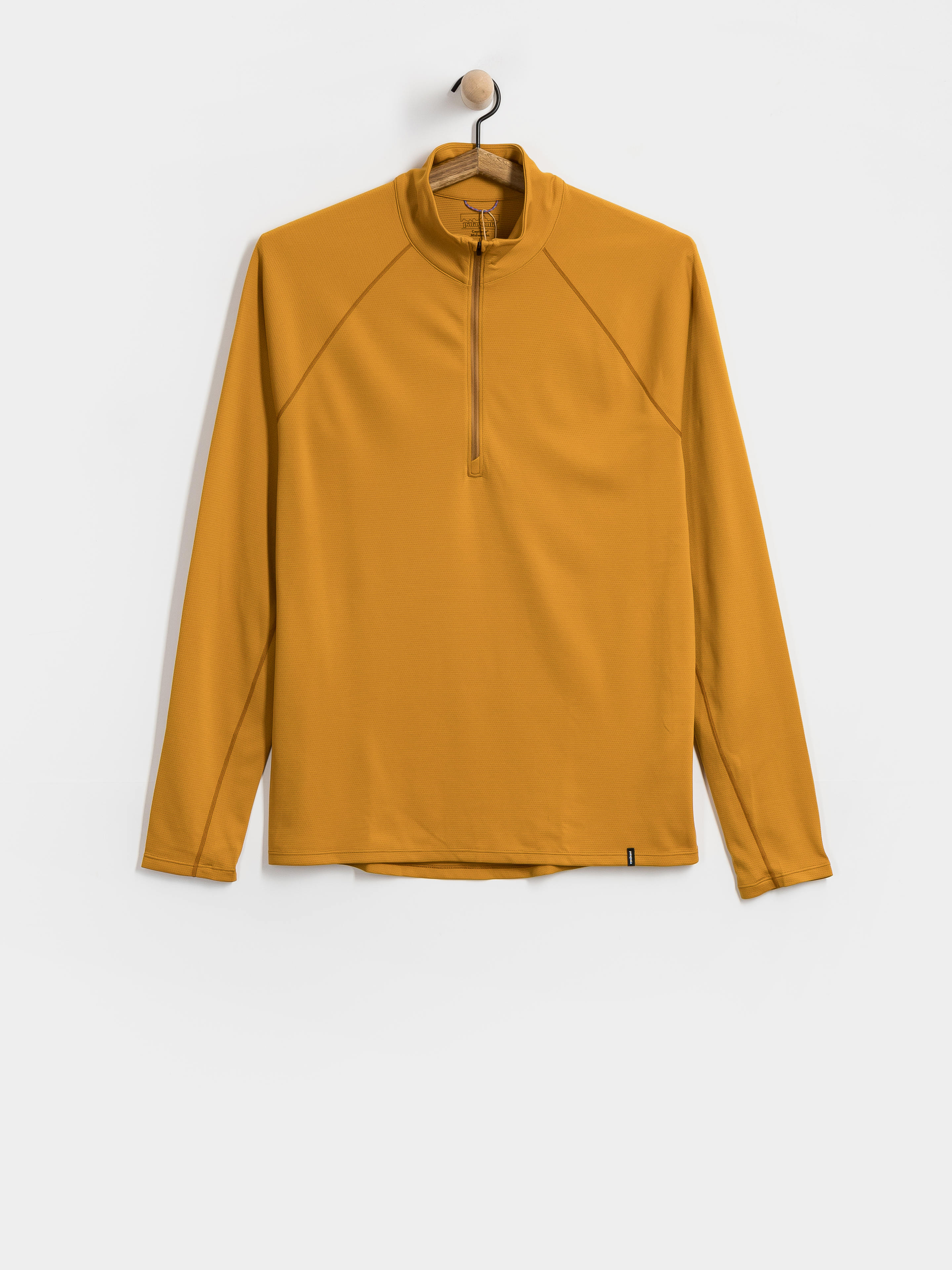 Triko Patagonia Cap MW Zip Neck (cinnamon brown)