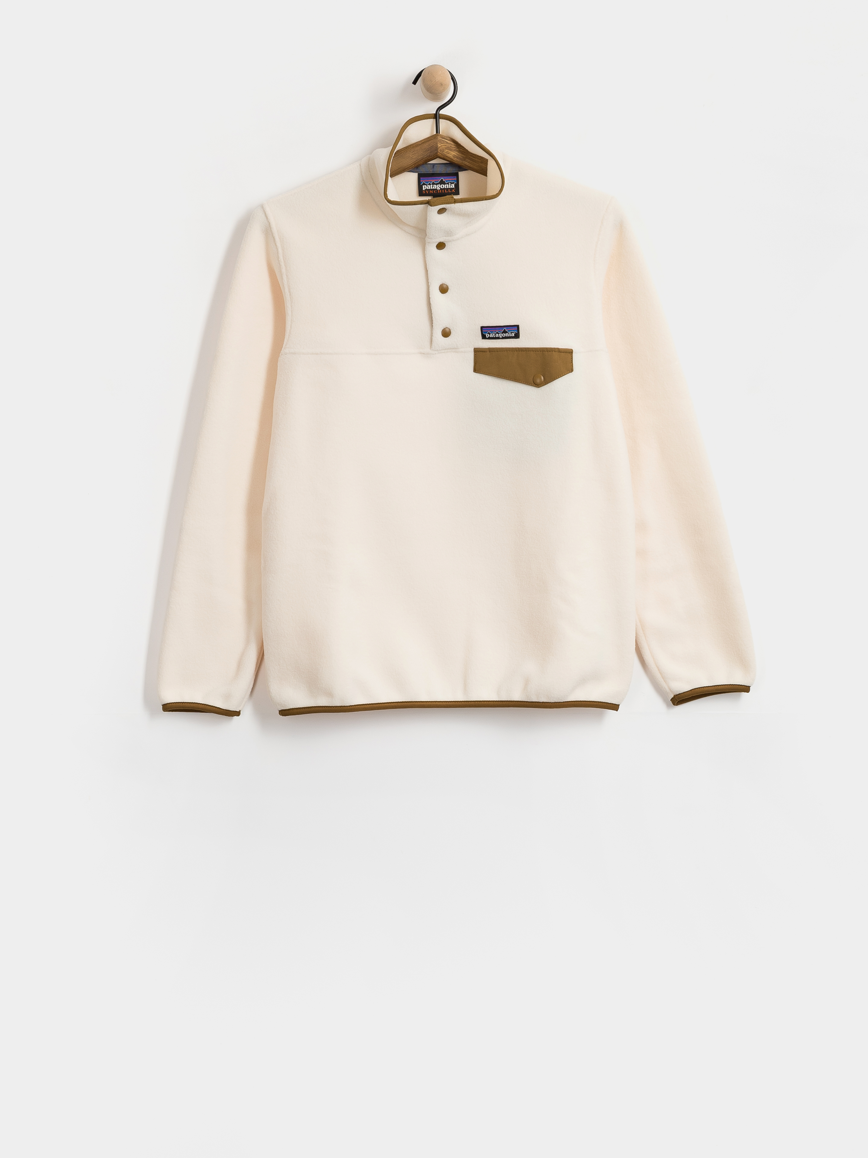 Fleecovu00e1 mikina Patagonia Lightweight Synch Snap T Wmn (natural)