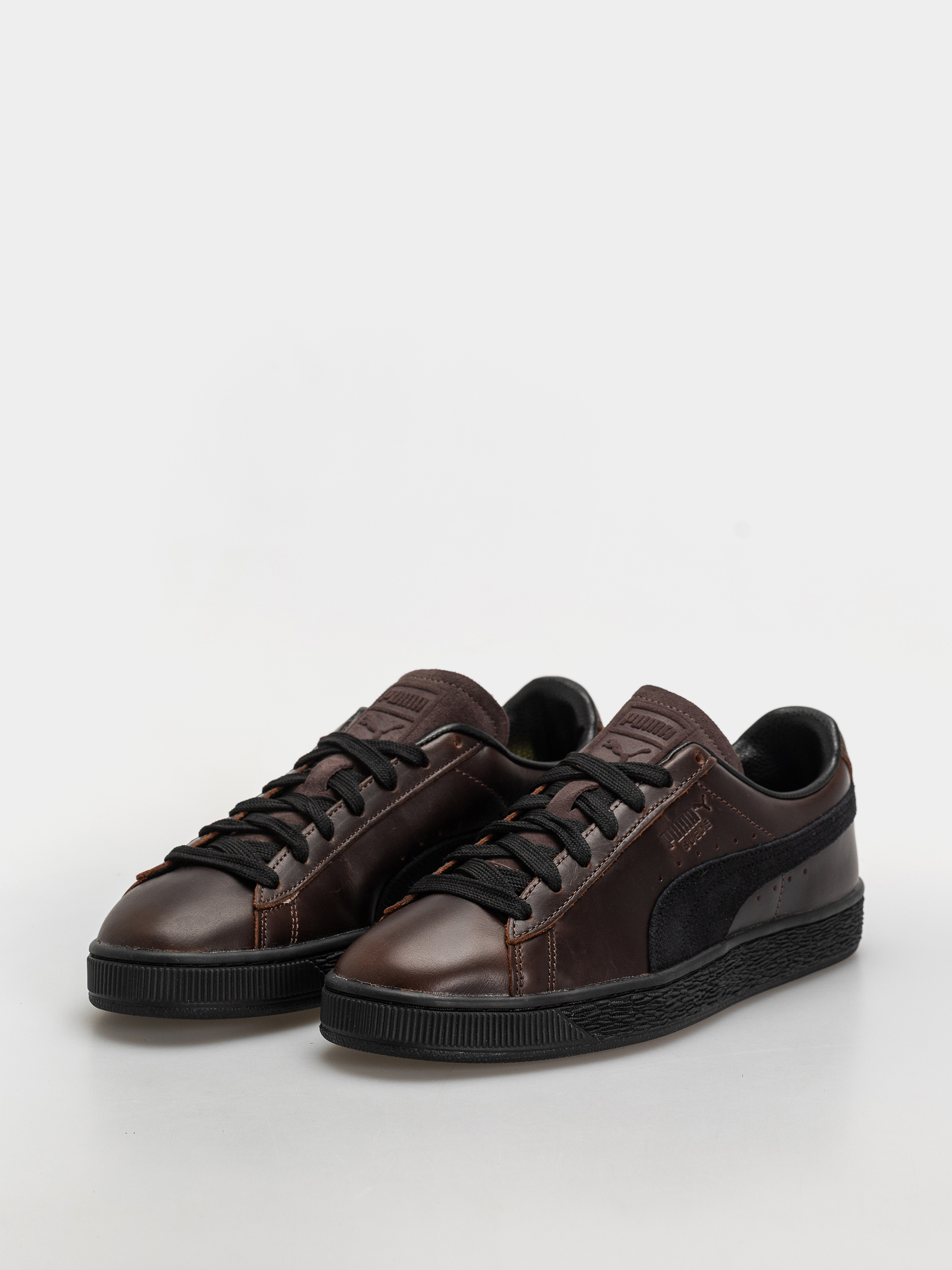 Boty Puma Suede Dressed (leather brown/puma black)