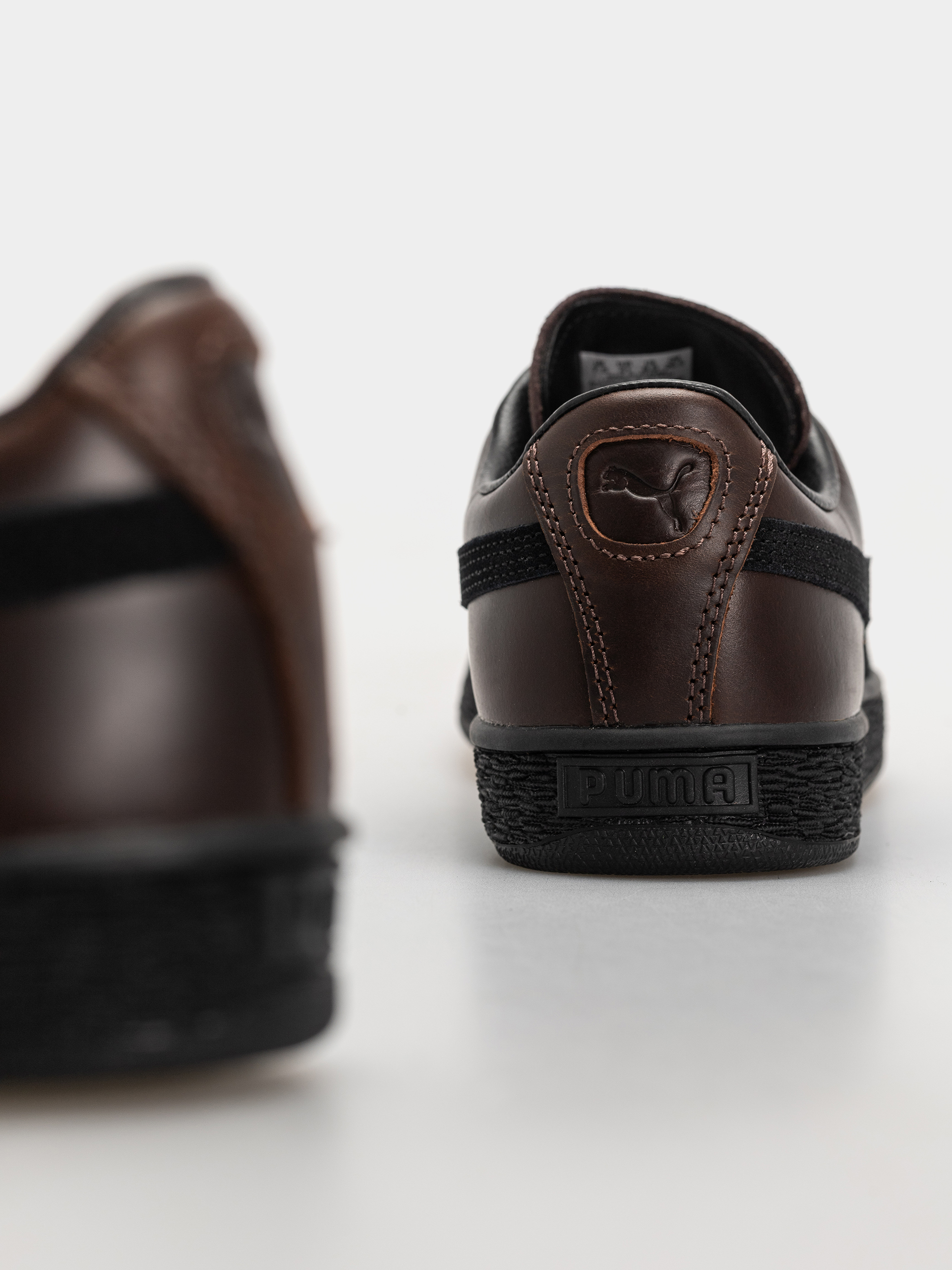 Boty Puma Suede Dressed (leather brown/puma black)