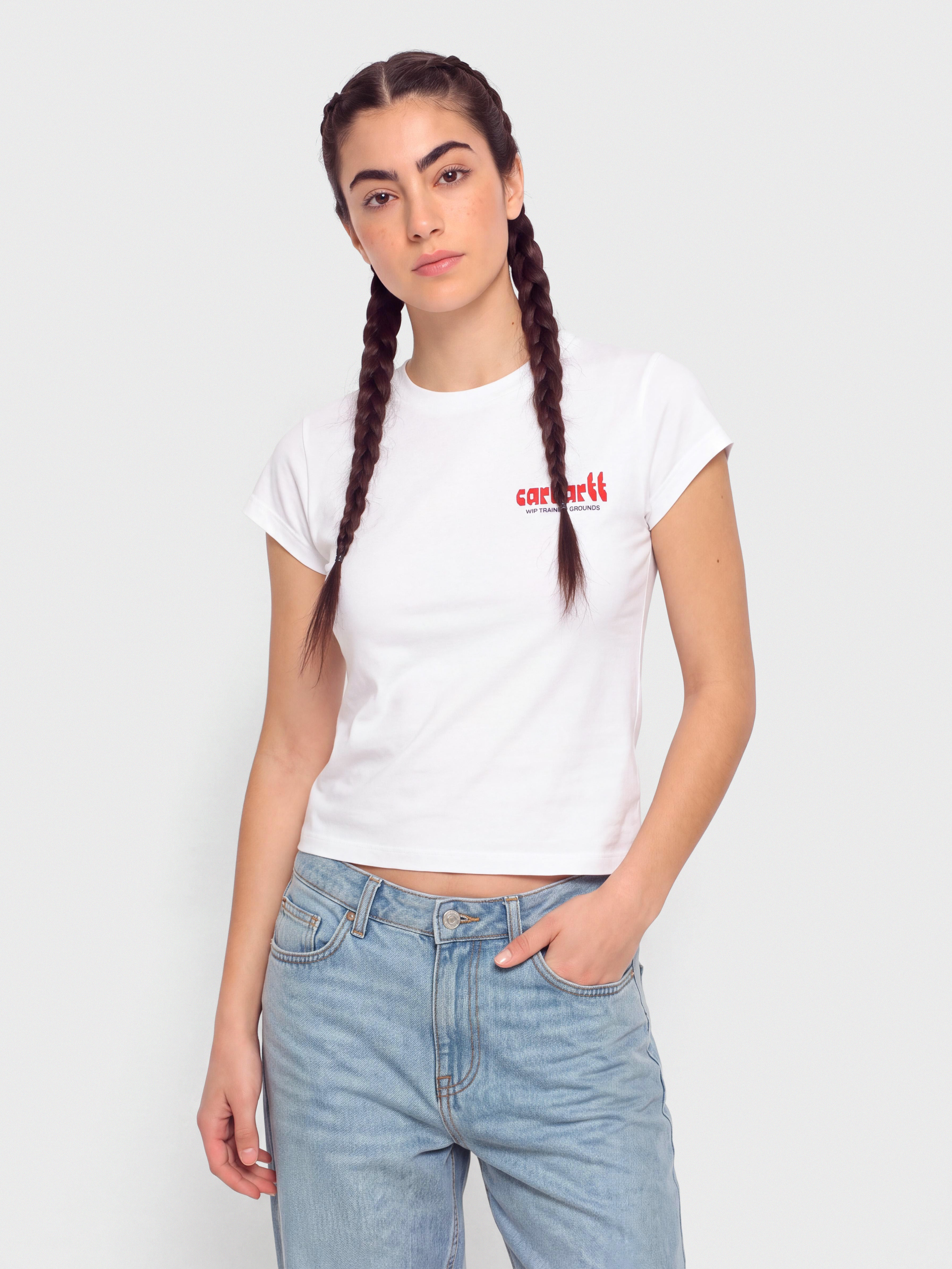 Tričko Carhartt WIP Framework Wmn (white)