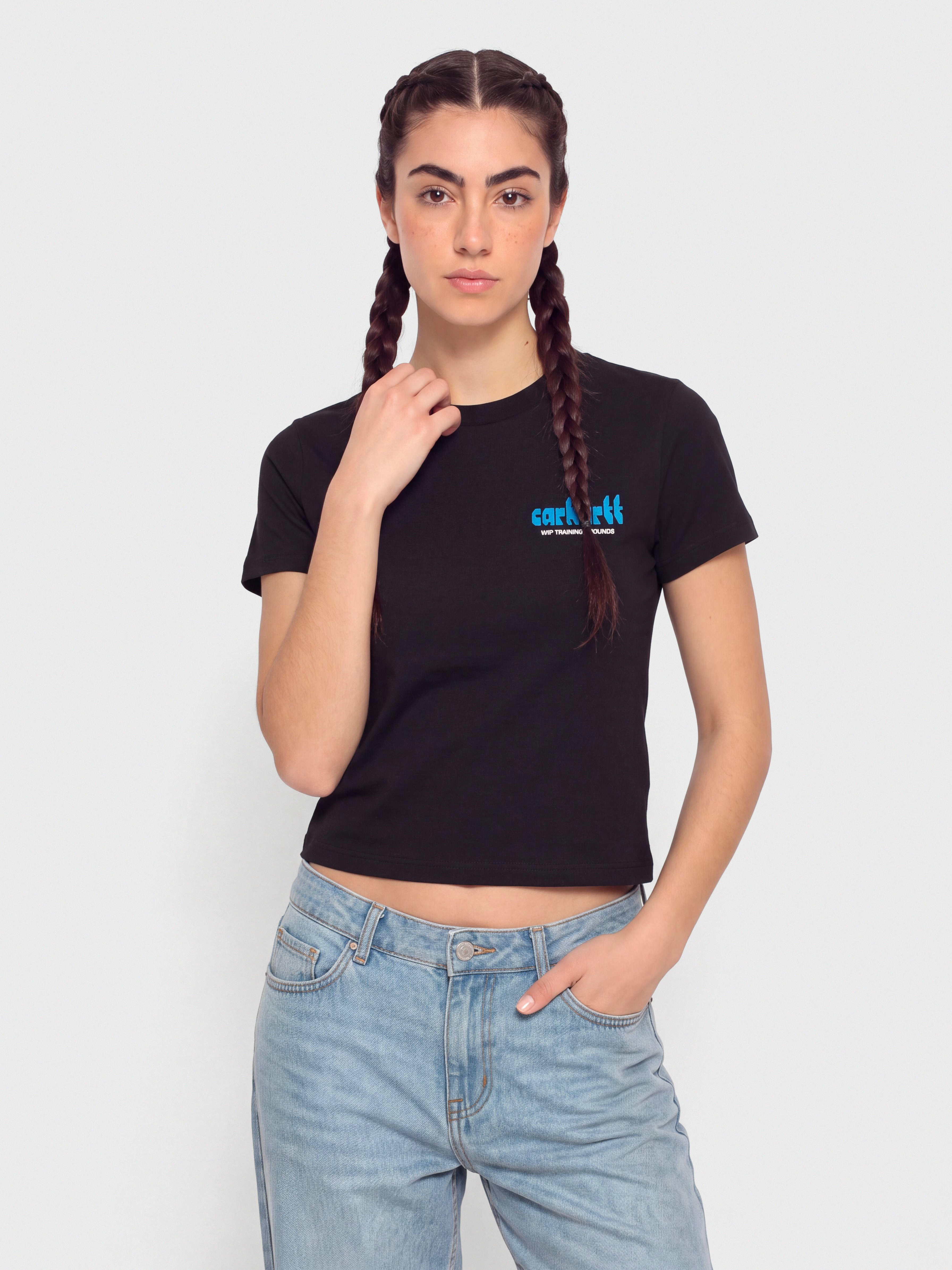 Tričko Carhartt WIP Framework Wmn (black)