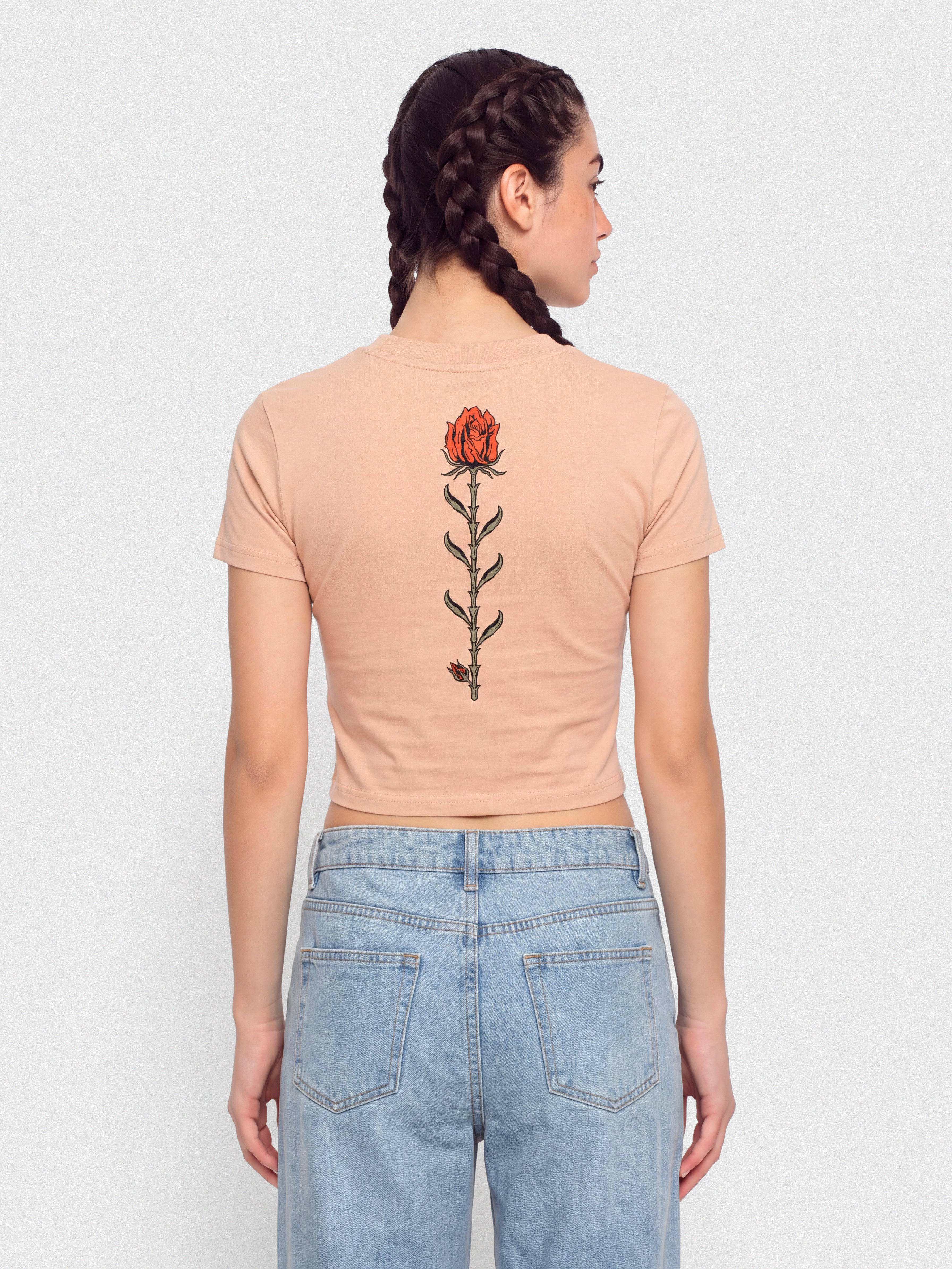 Tričko Volcom Dial Crop Wmn
