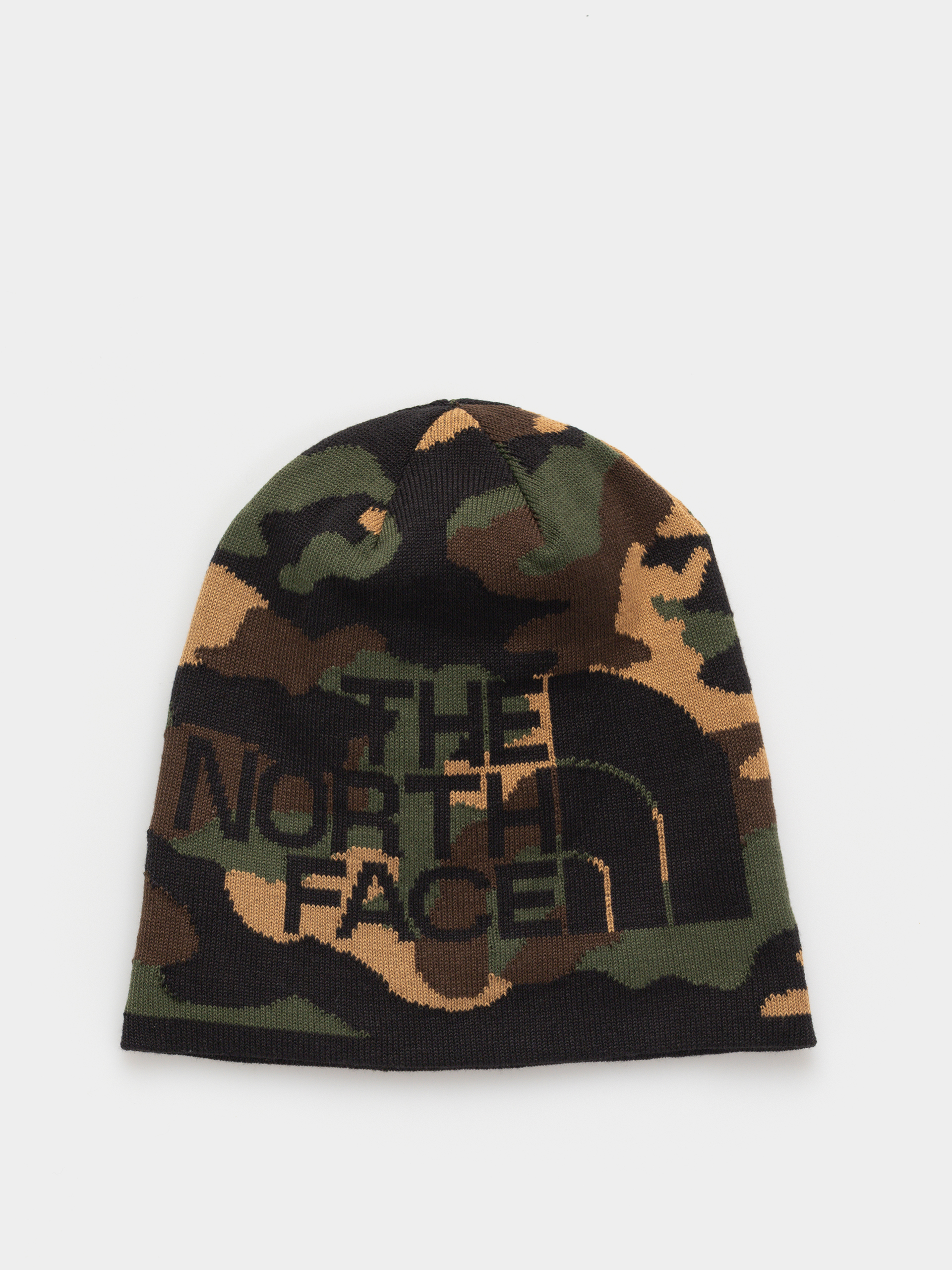 Čepice The North Face Reversible Highline (tnf black tnf camo prin)