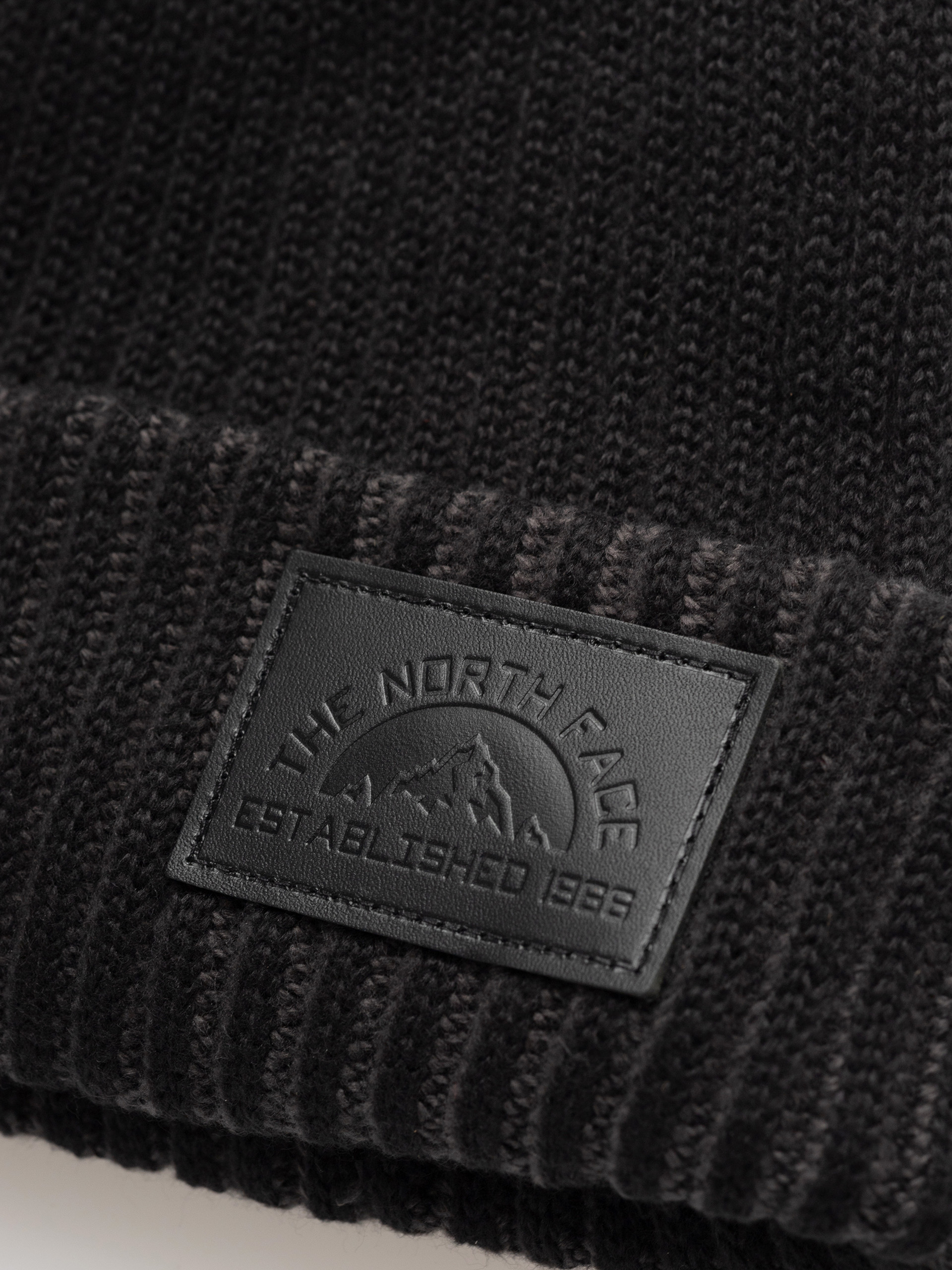 Čepice The North Face Salty Lined Se (tnf black/leather patch)