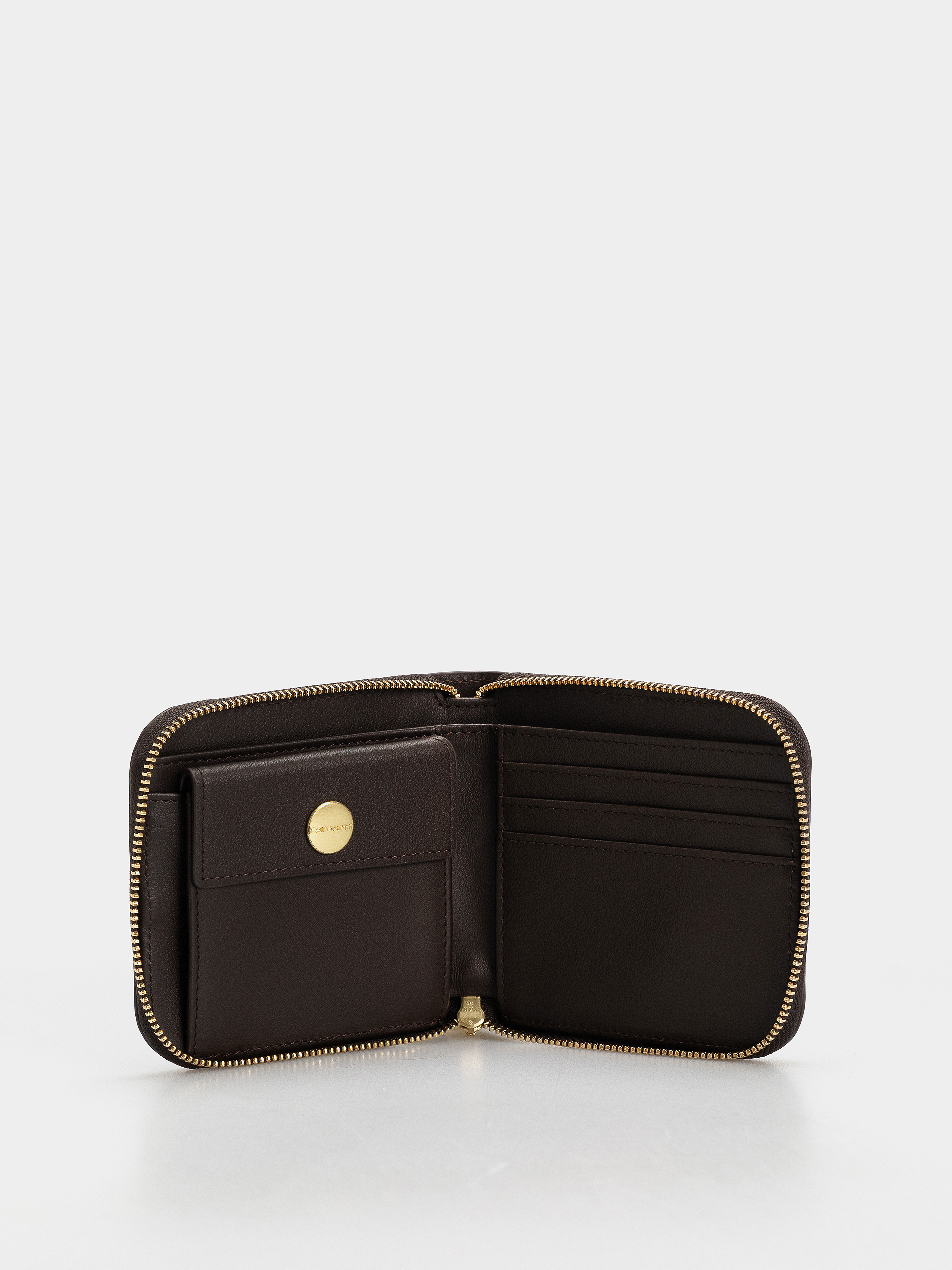 Peněženka Carhartt WIP Leather (tobacco/gold)
