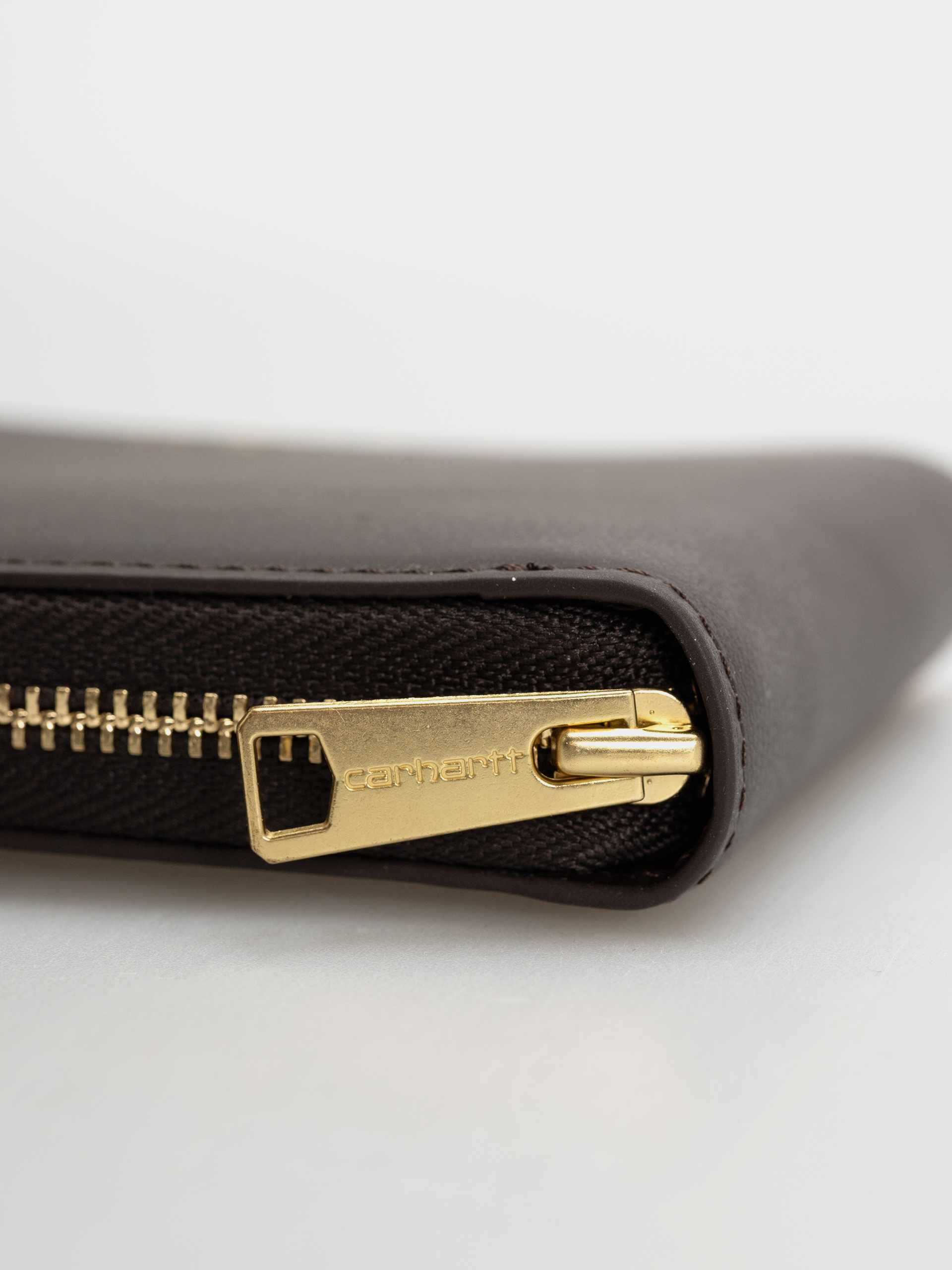 Peněženka Carhartt WIP Leather (tobacco/gold)