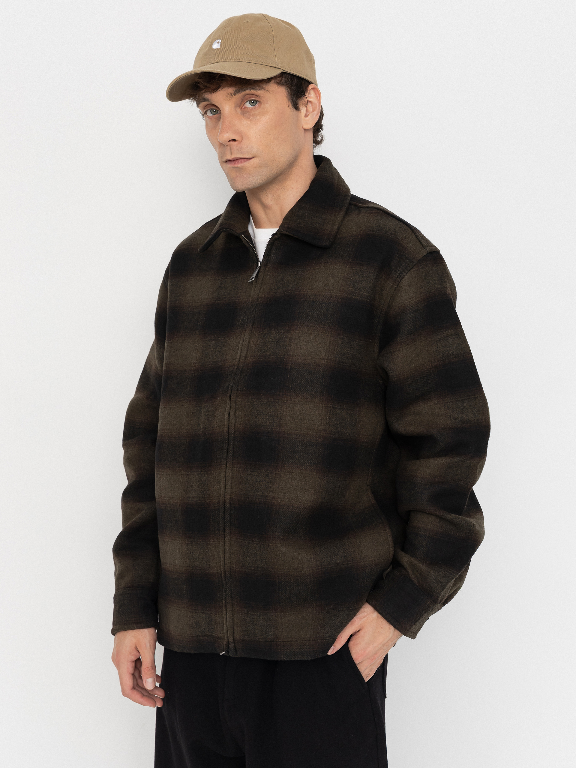 Bunda Carhartt WIP Alton (alton check cypress)