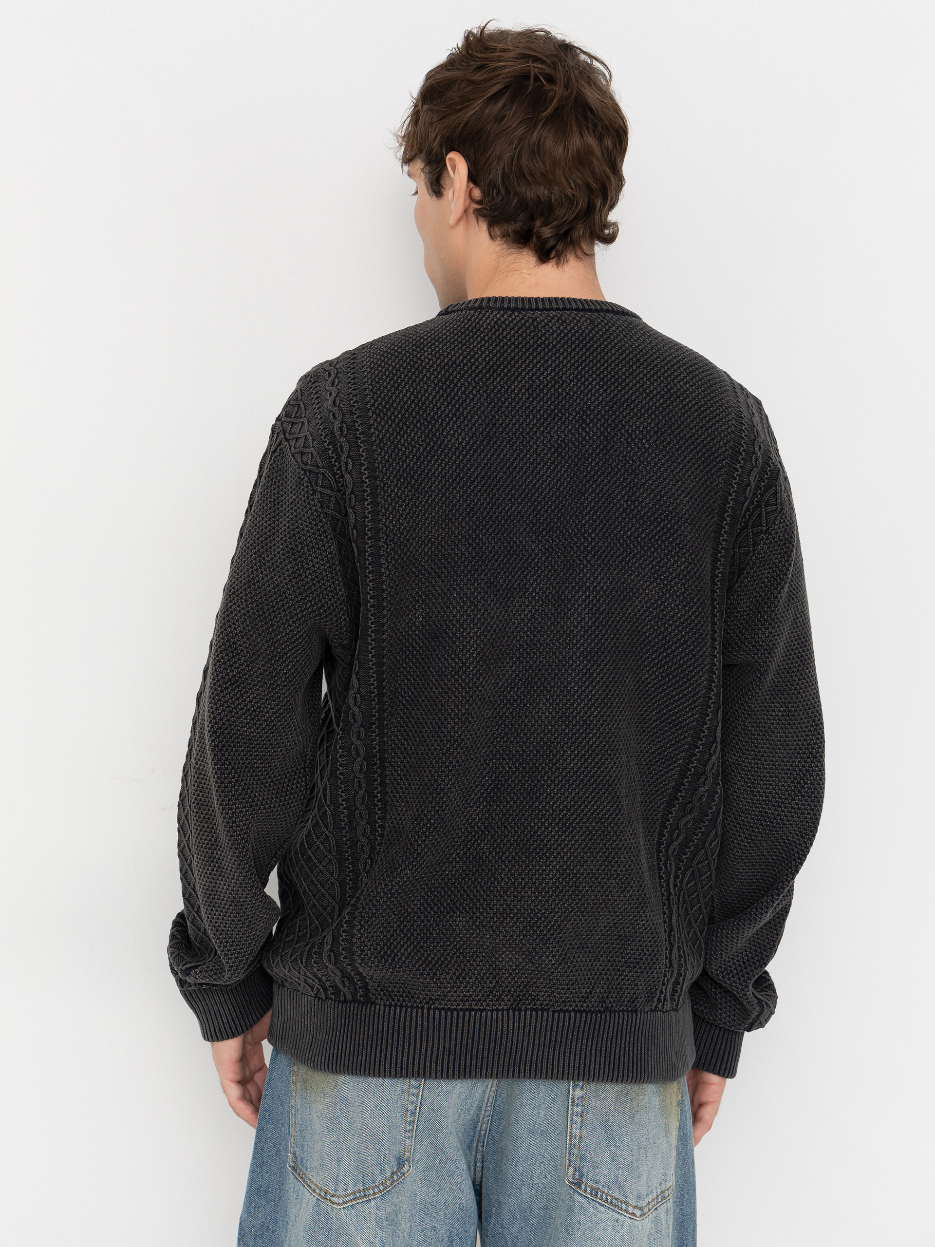 Svetr Iriedaily Vintage Structure (black wash)