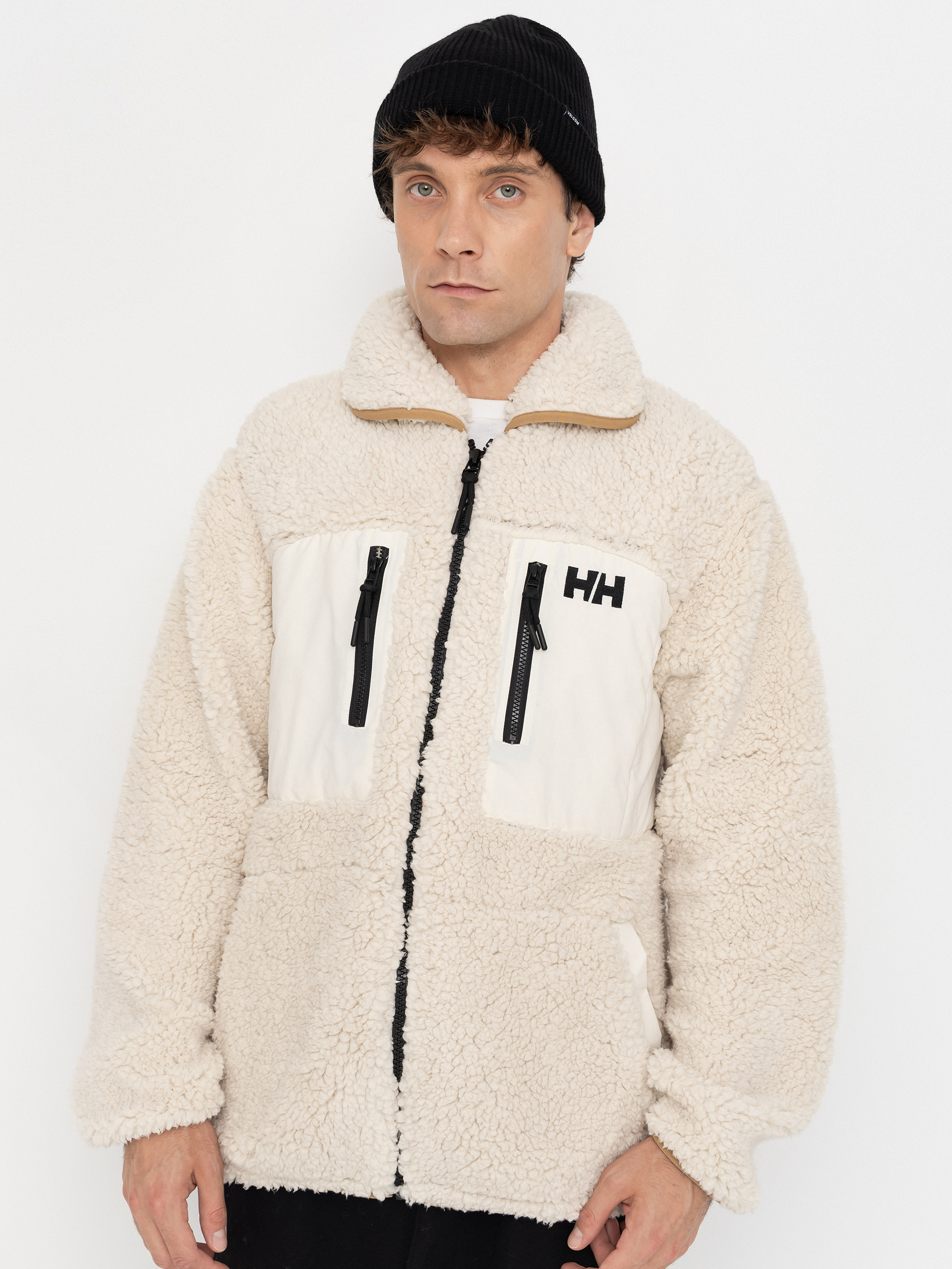 Fleecová mikina Helly Hansen Moonlit Pile (cream)