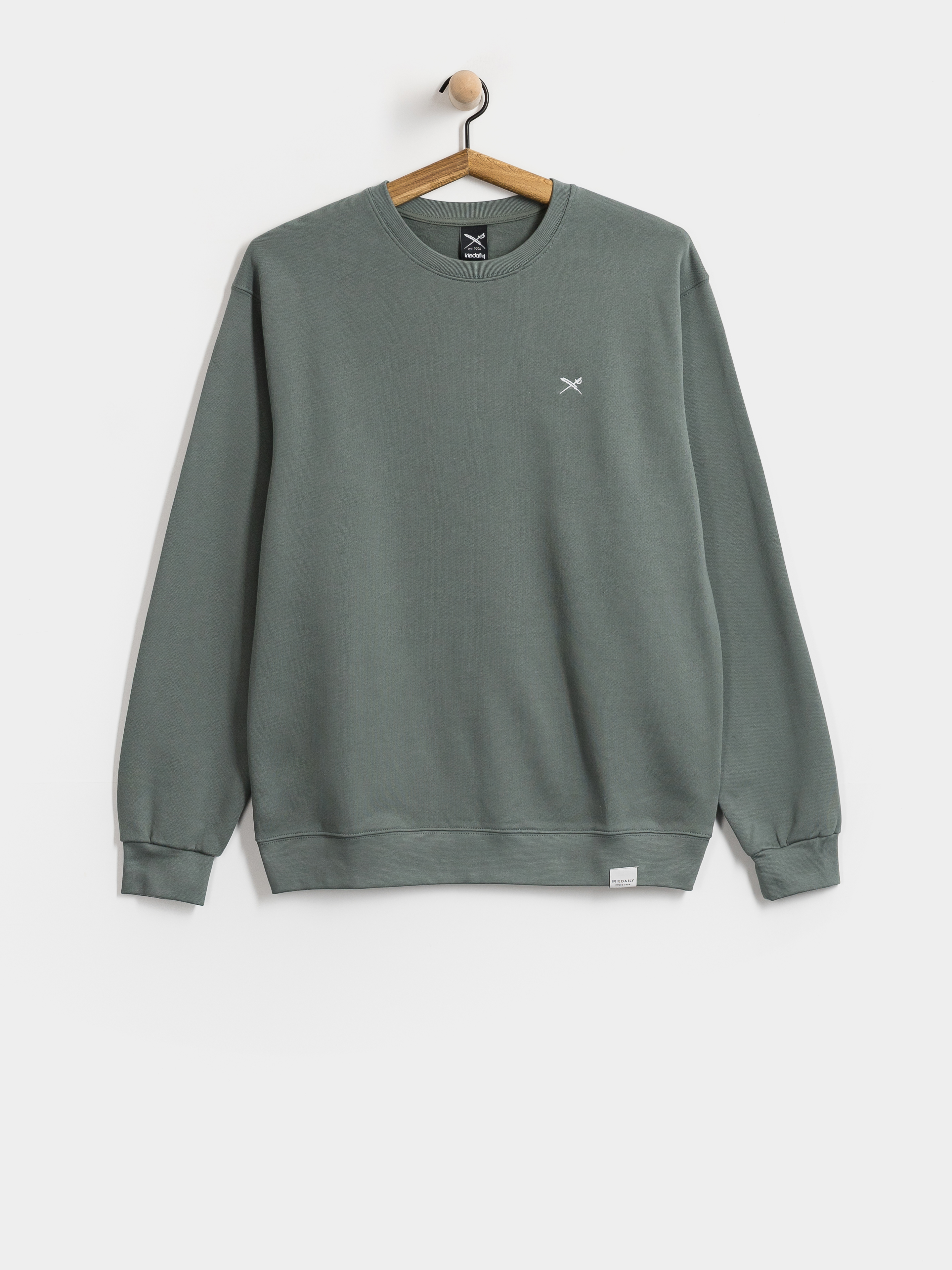 Mikina Iriedaily Mini Flag 2 (jungle green)