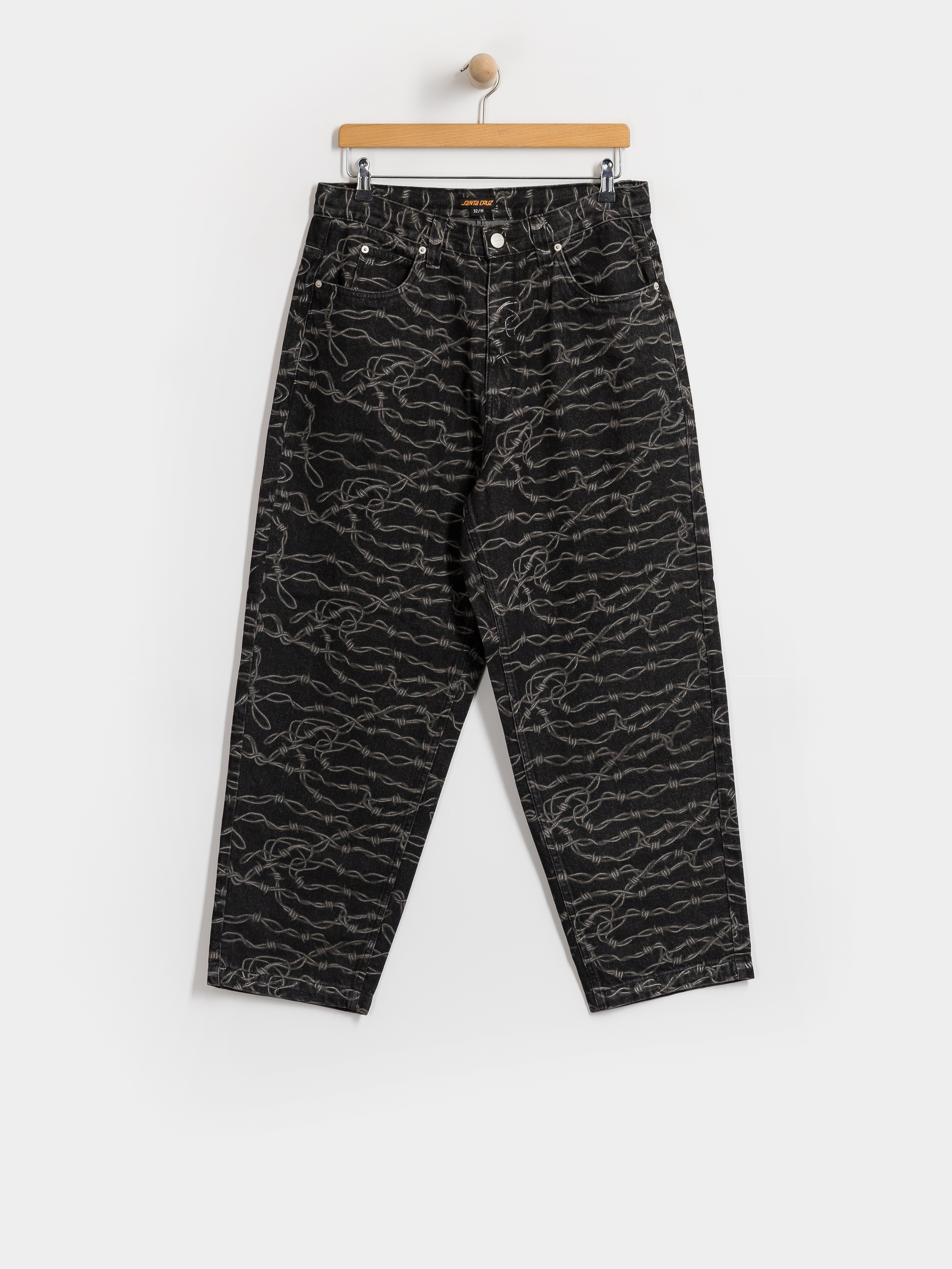 Kalhoty Santa Cruz Big Pants (barbed wire)