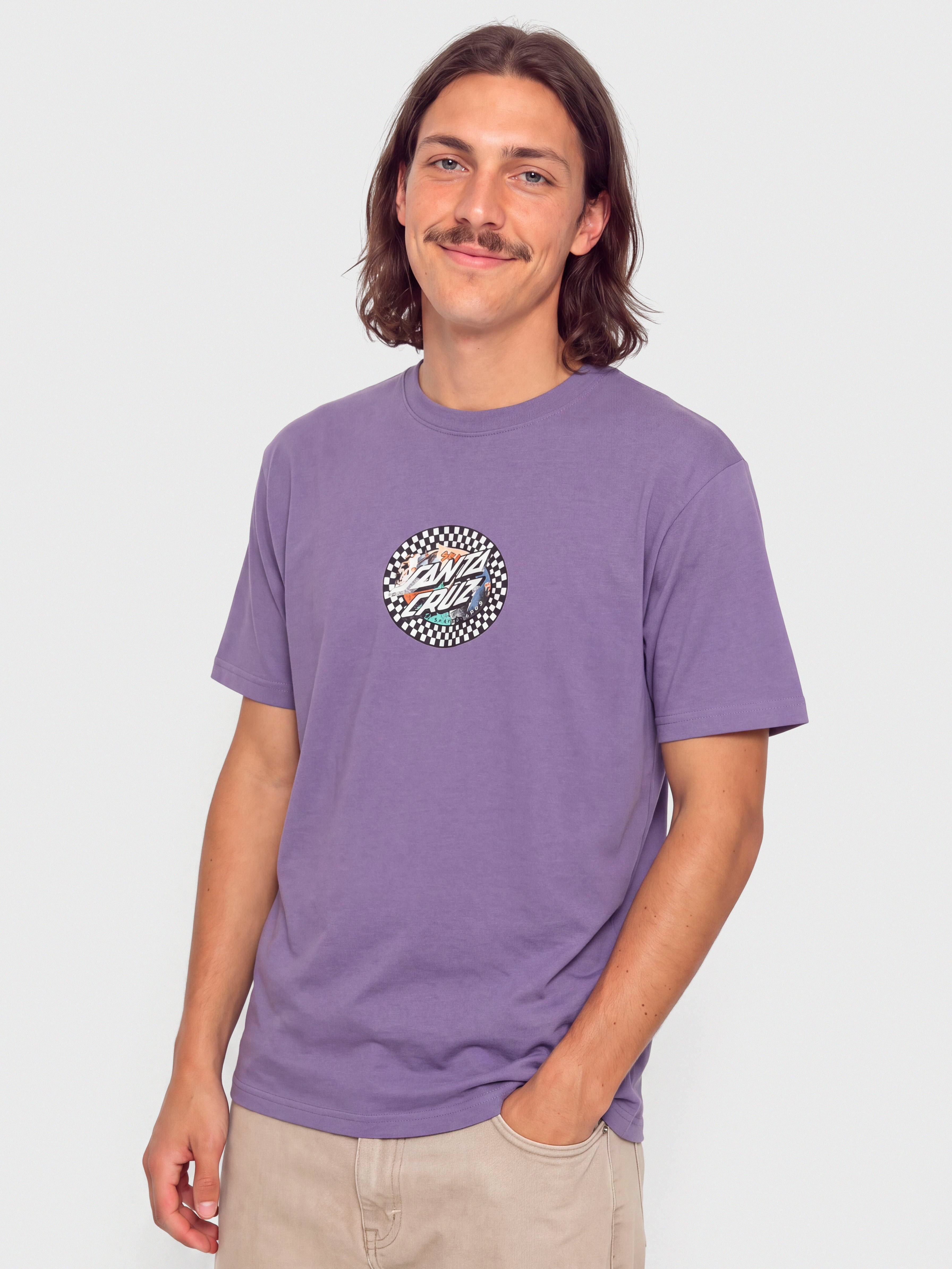 Triu010dko Santa Cruz Collage Oval Dot (purple haze)