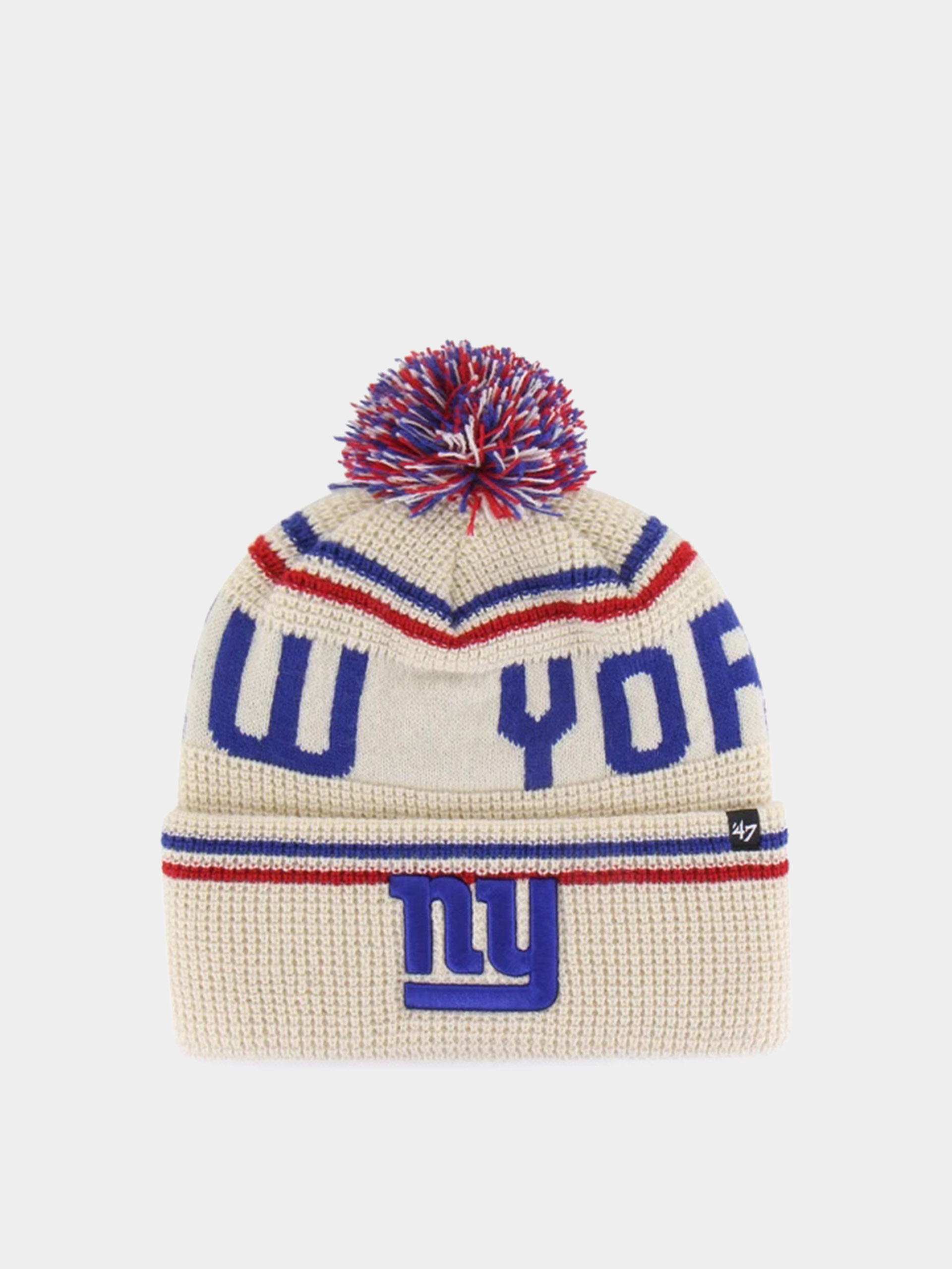 Čepice 47 Brand Quattrle Cuff Knit New York Giants (natural)