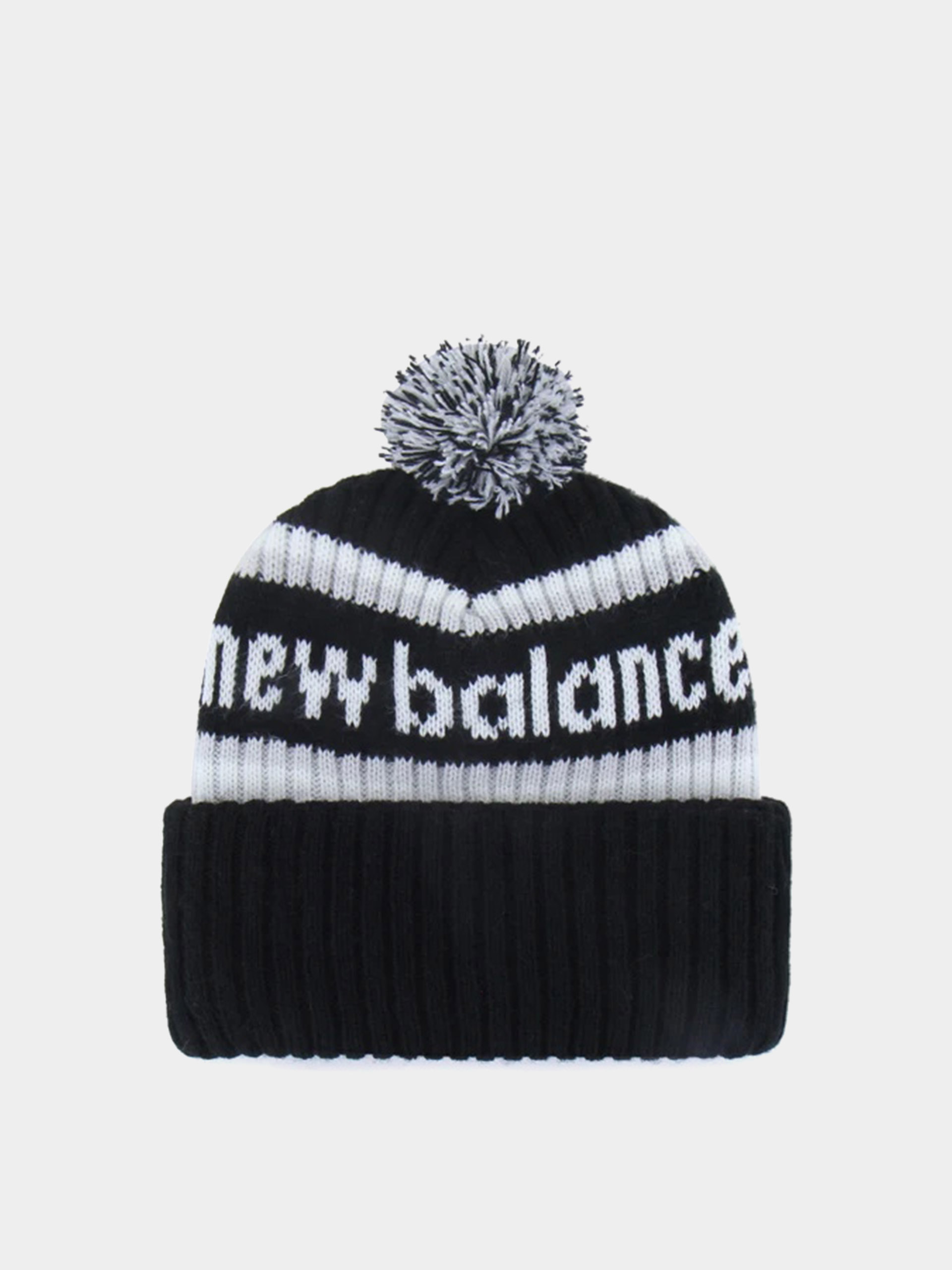 Čepice 47 Brand X NB Bering 47 Cuff Knit (black grey matter sea salt)